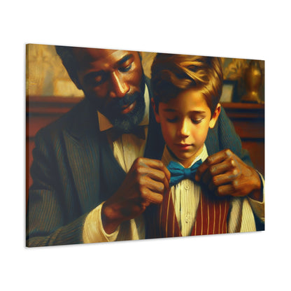 "Intergenerational Elegance and Ties" - Canvas - Authentic4Us