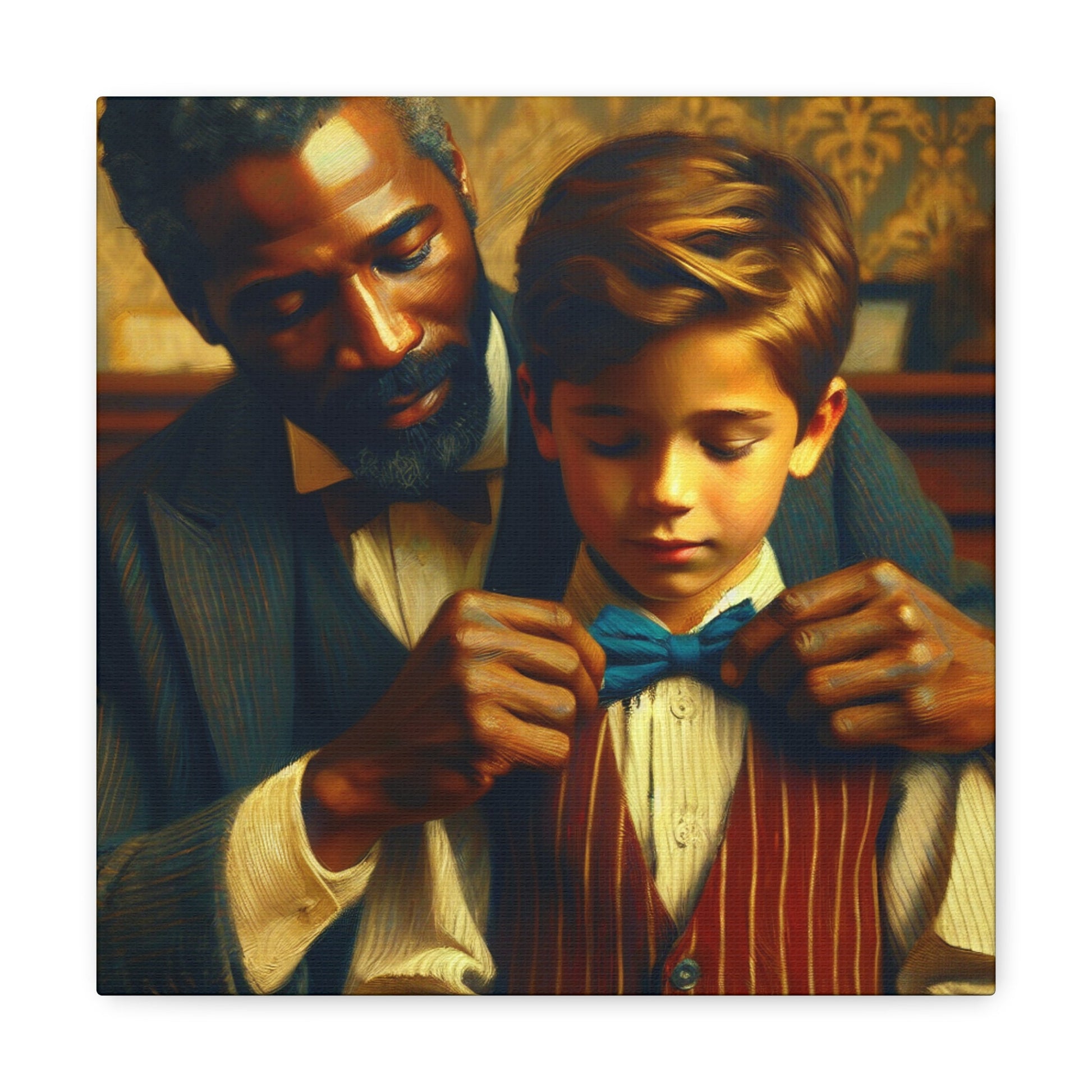 "Intergenerational Elegance and Ties" - Canvas - Authentic4Us