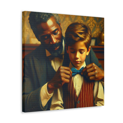 "Intergenerational Elegance and Ties" - Canvas - Authentic4Us