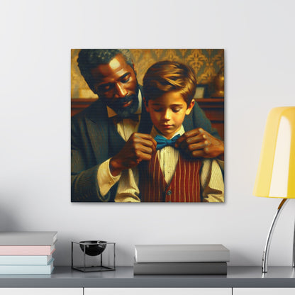 "Intergenerational Elegance and Ties" - Canvas - Authentic4Us