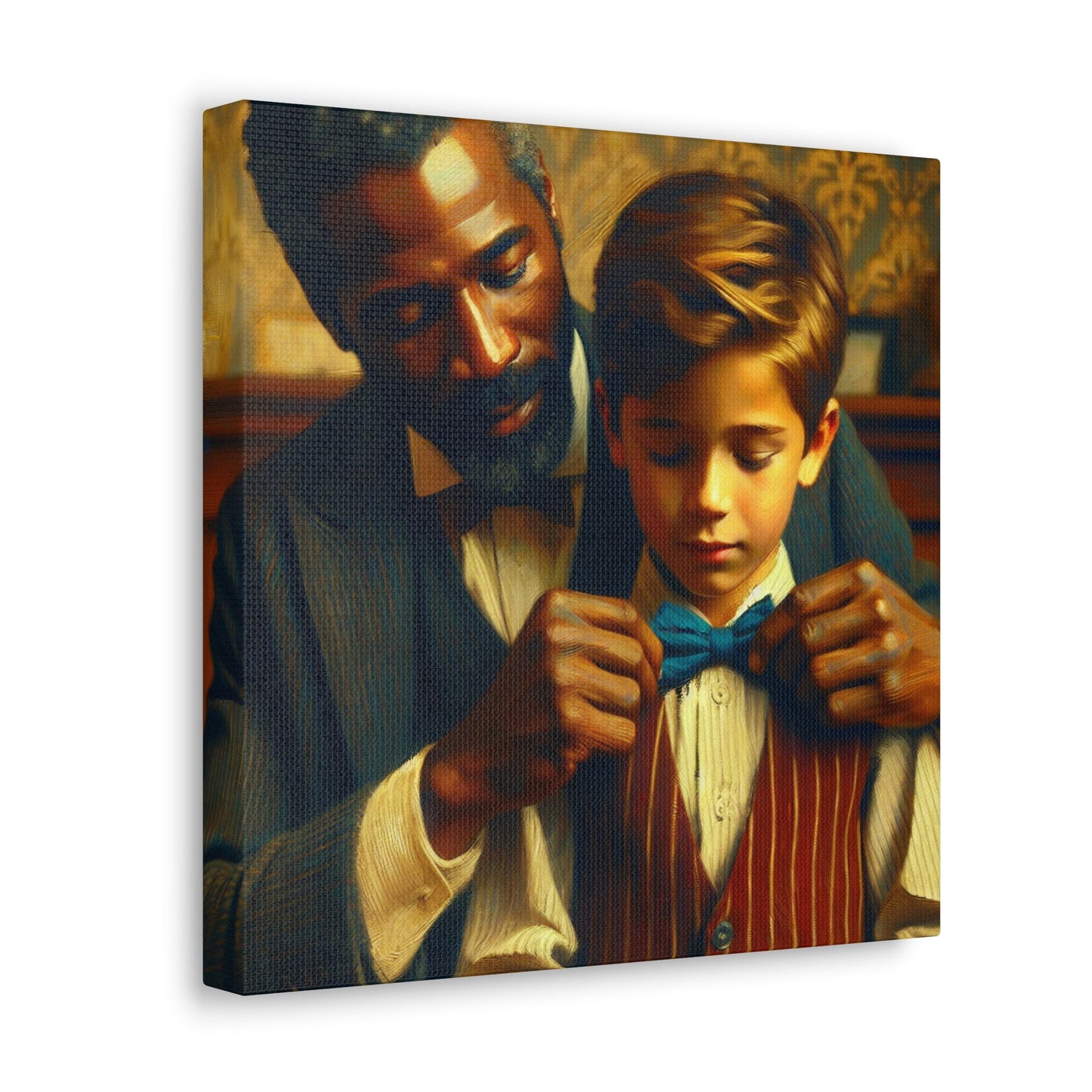 "Intergenerational Elegance and Ties" - Canvas - Authentic4Us