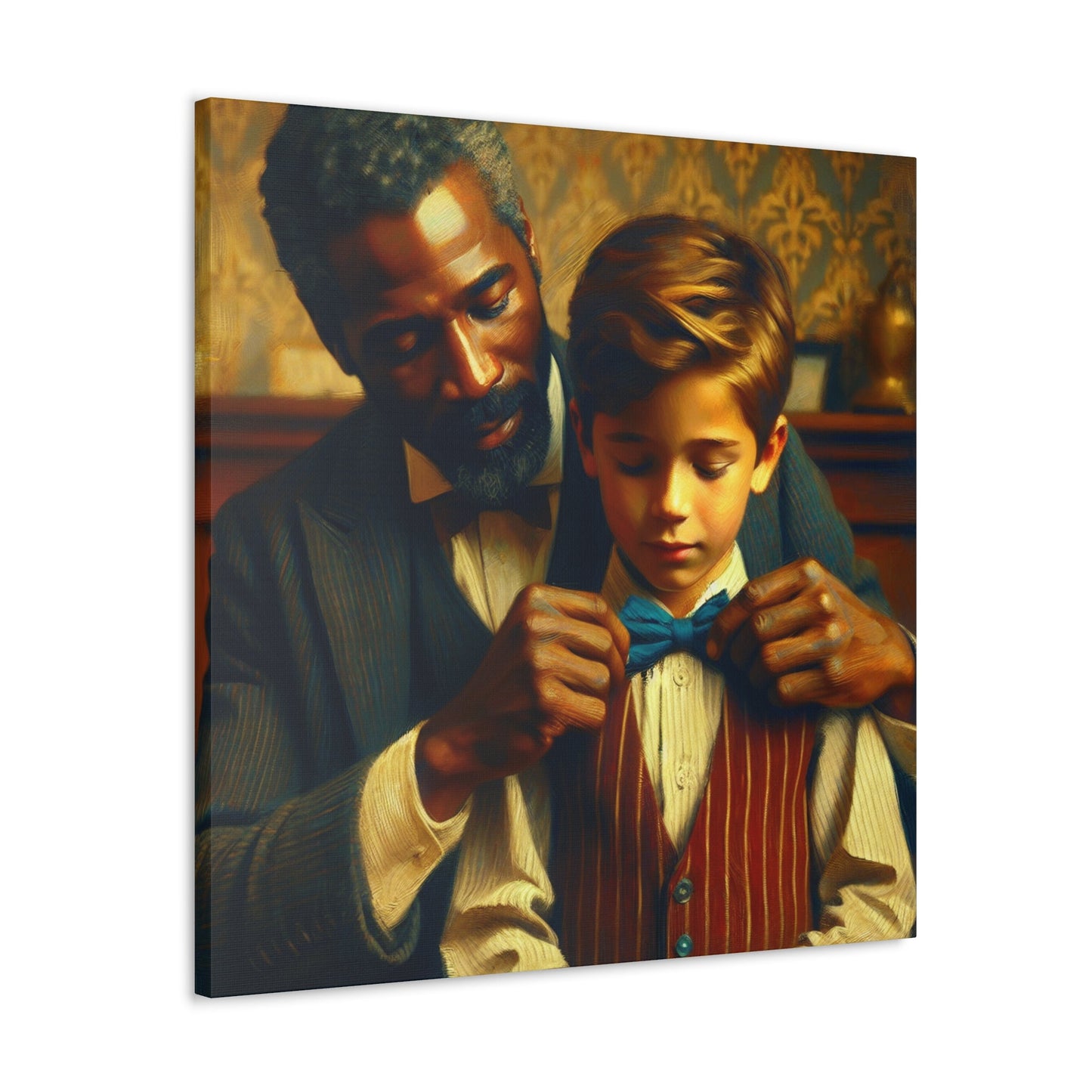 "Intergenerational Elegance and Ties" - Canvas - Authentic4Us