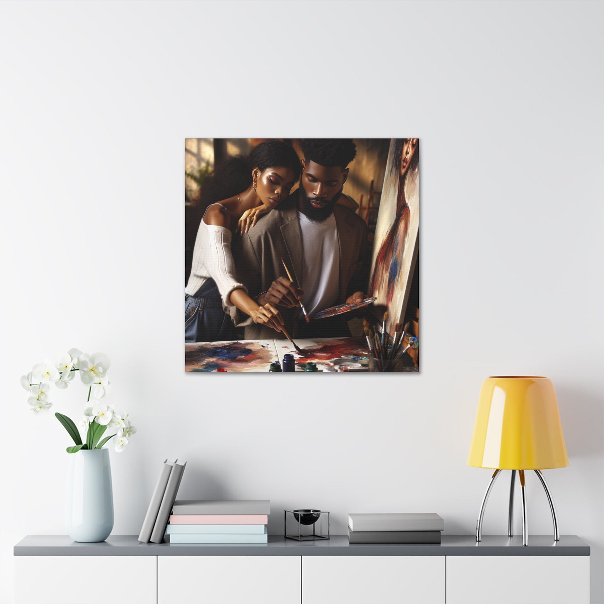 "Intimate Artistic Connection" - Canvas - Authentic4Us