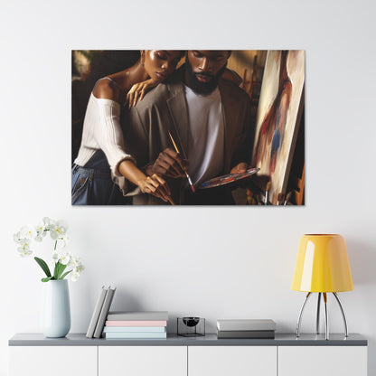 "Intimate Artistic Connection" - Canvas - Authentic4Us