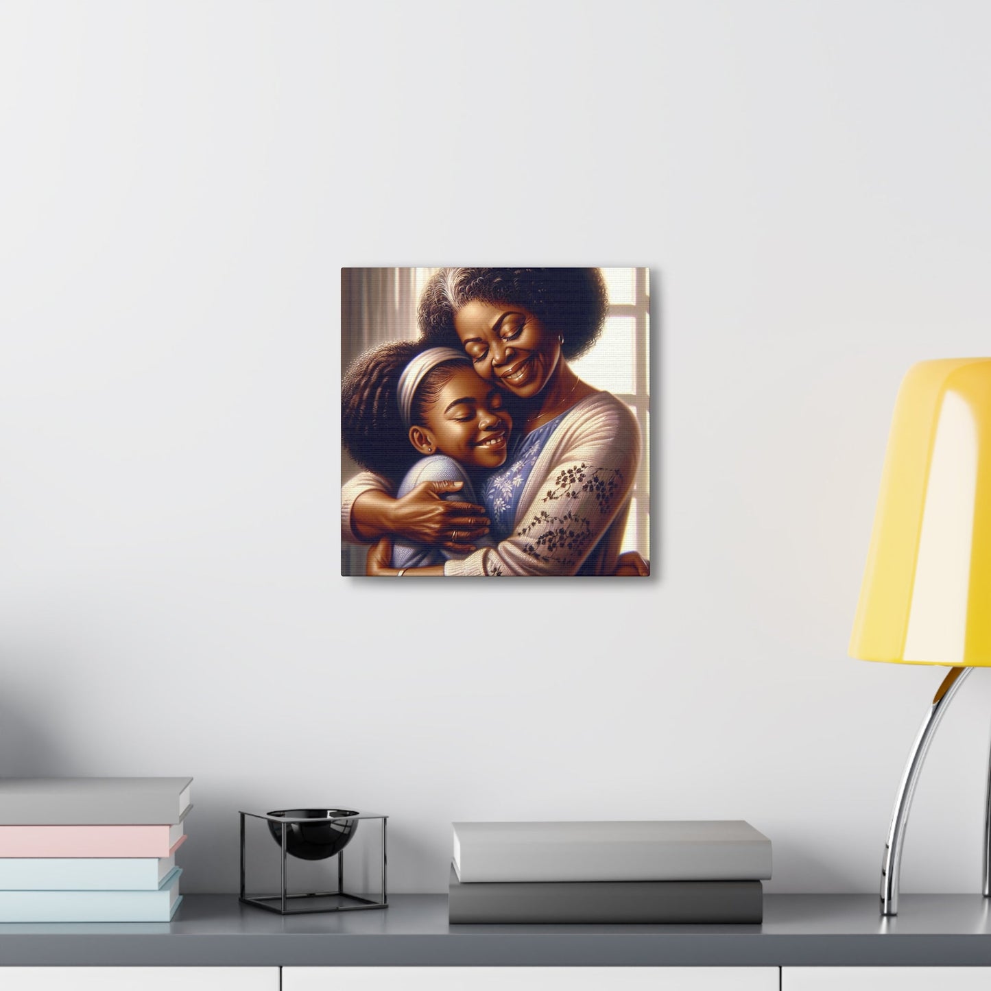 "Joyful Embrace: An Intimate Family Moment" - Canvas - Authentic4Us