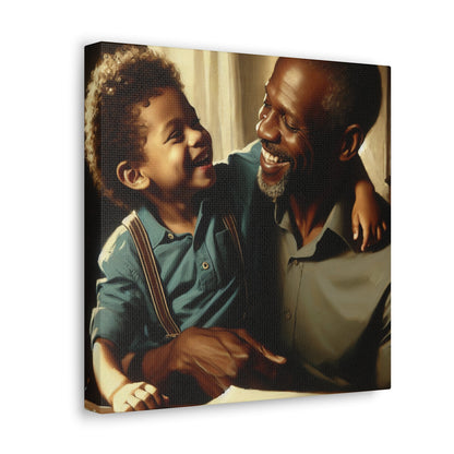 "Joyful Generational Connection" - Canvas - Authentic4Us