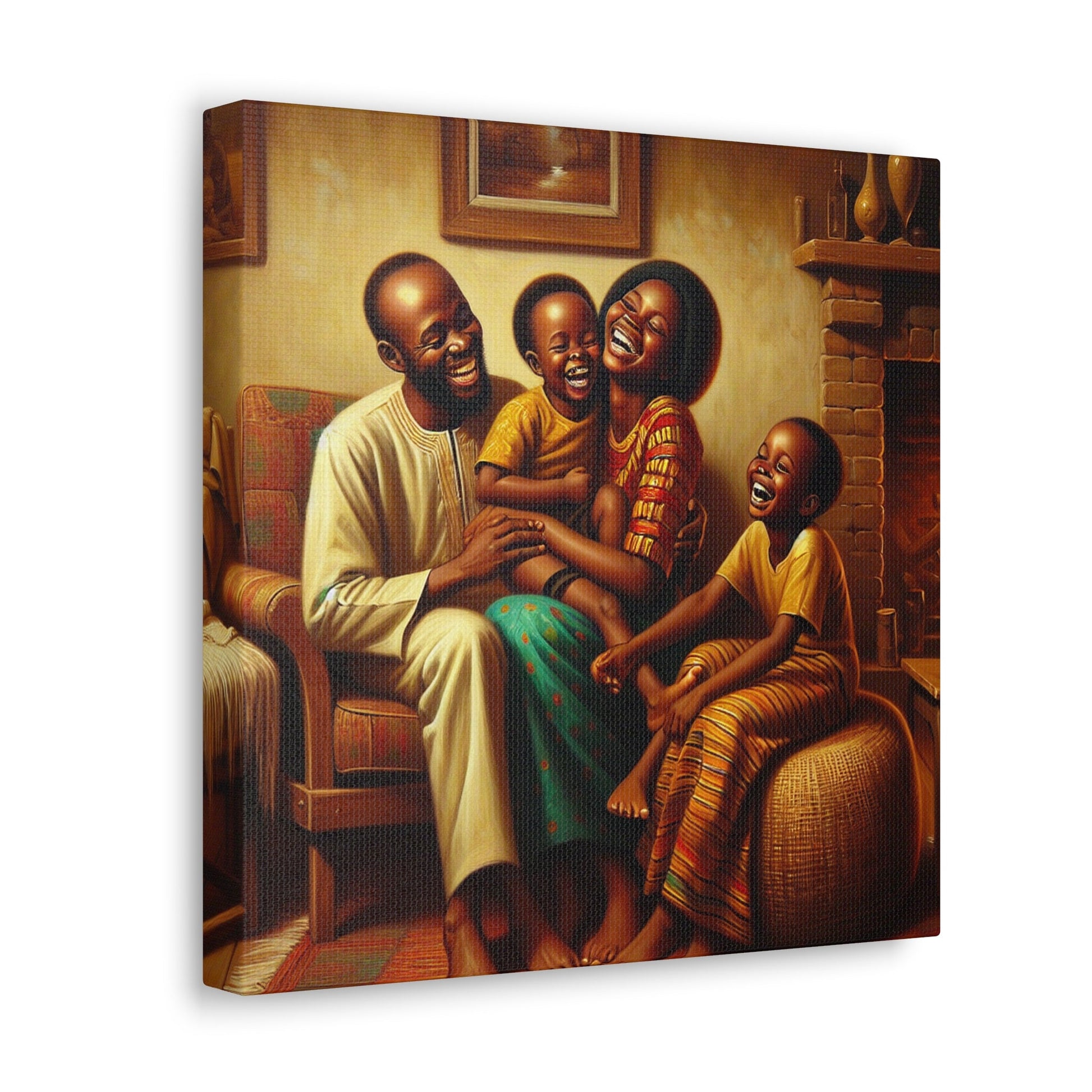 "Laughter's Embrace" - Canvas - Authentic4Us