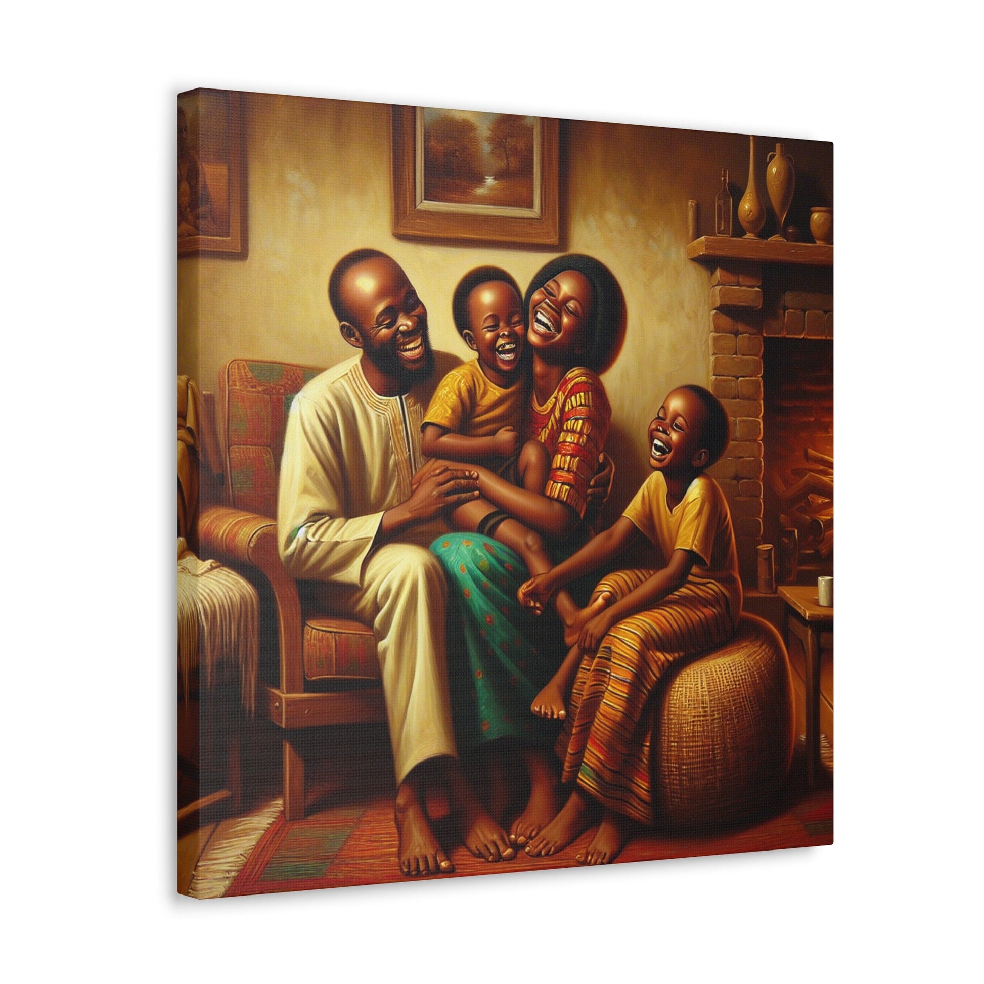 "Laughter's Embrace" - Canvas - Authentic4Us