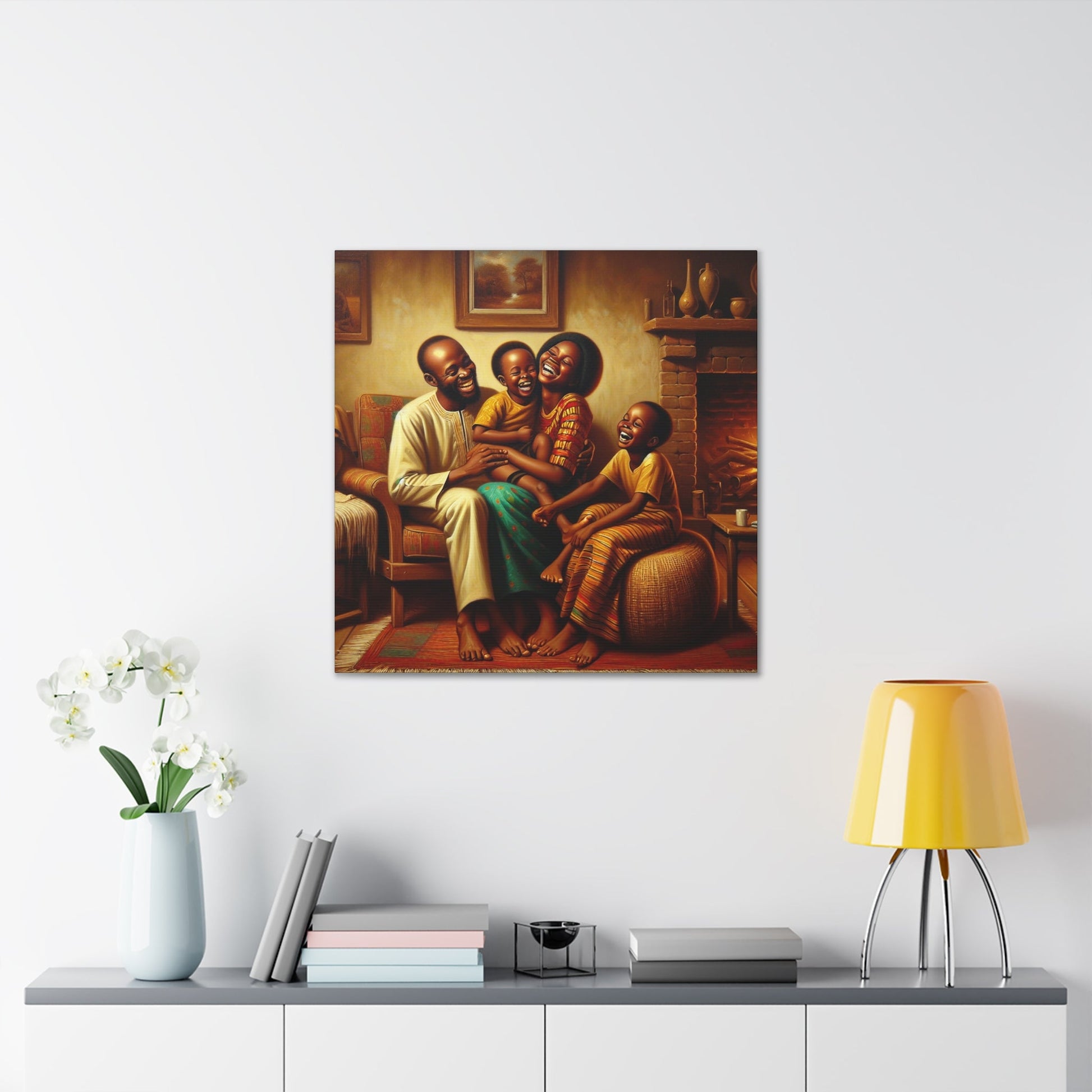 "Laughter's Embrace" - Canvas - Authentic4Us