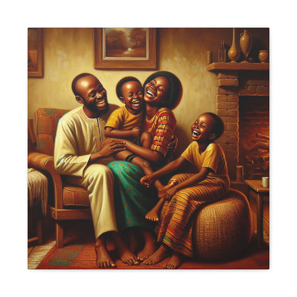 "Laughter's Embrace" - Canvas - Authentic4Us