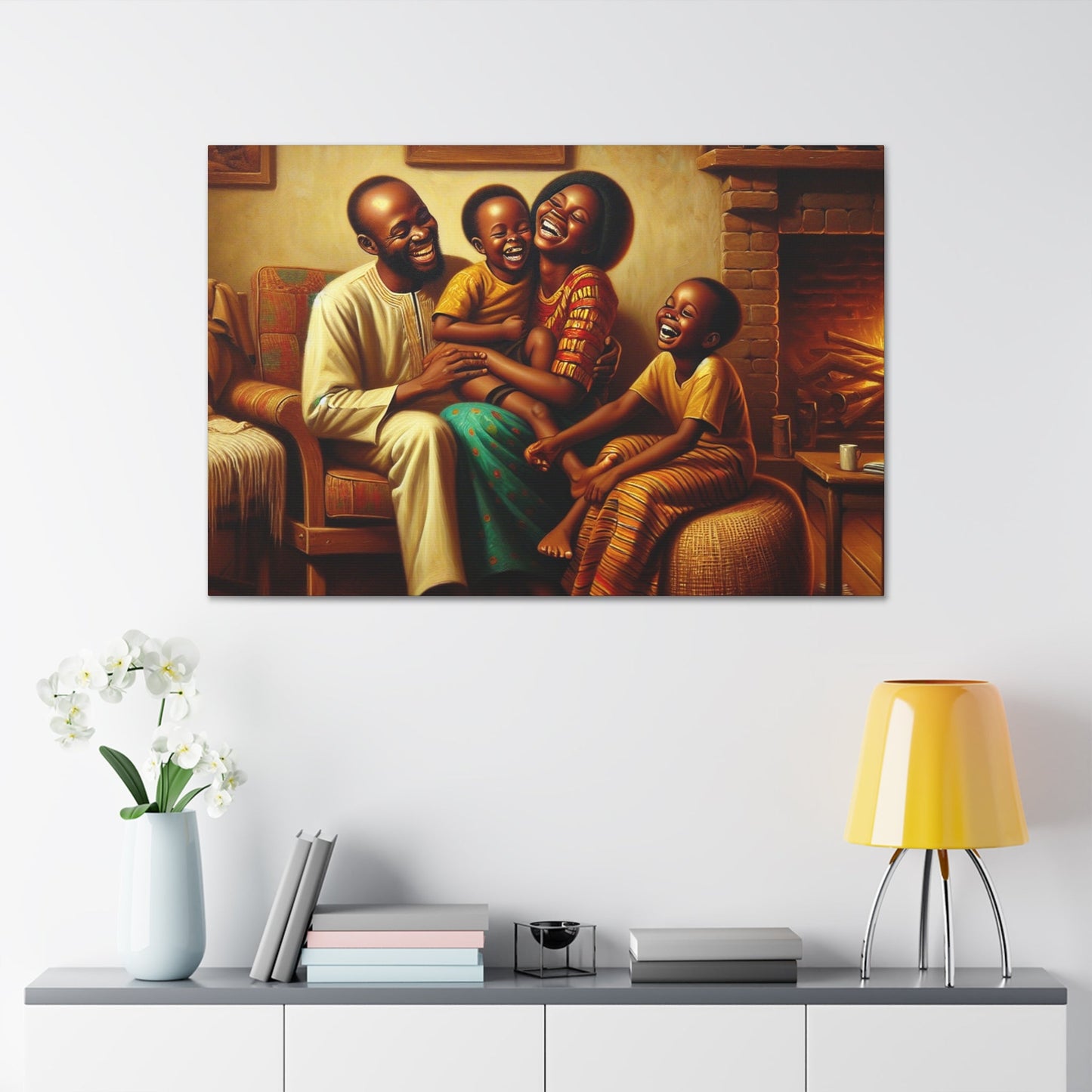 "Laughter's Embrace" - Canvas - Authentic4Us