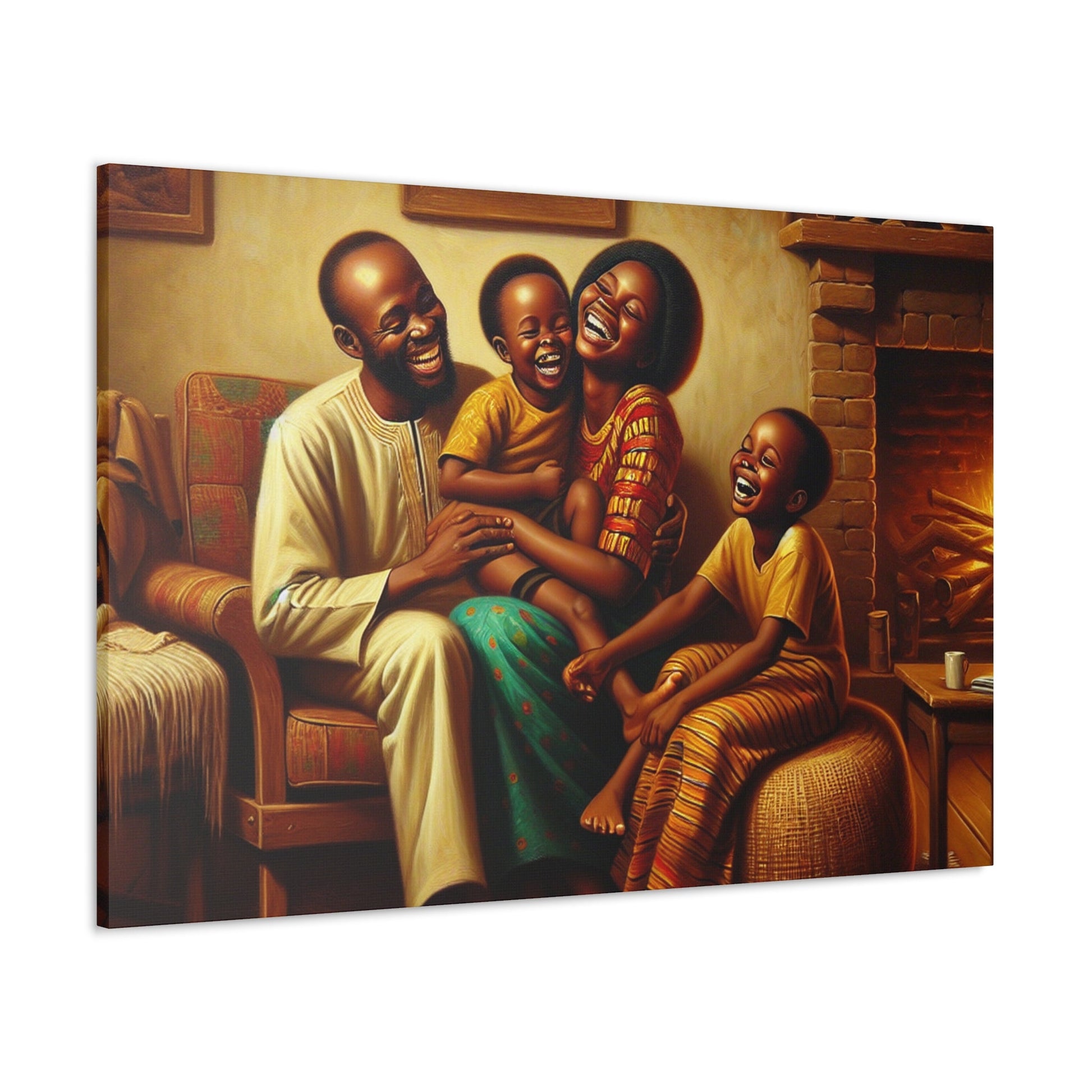 "Laughter's Embrace" - Canvas - Authentic4Us