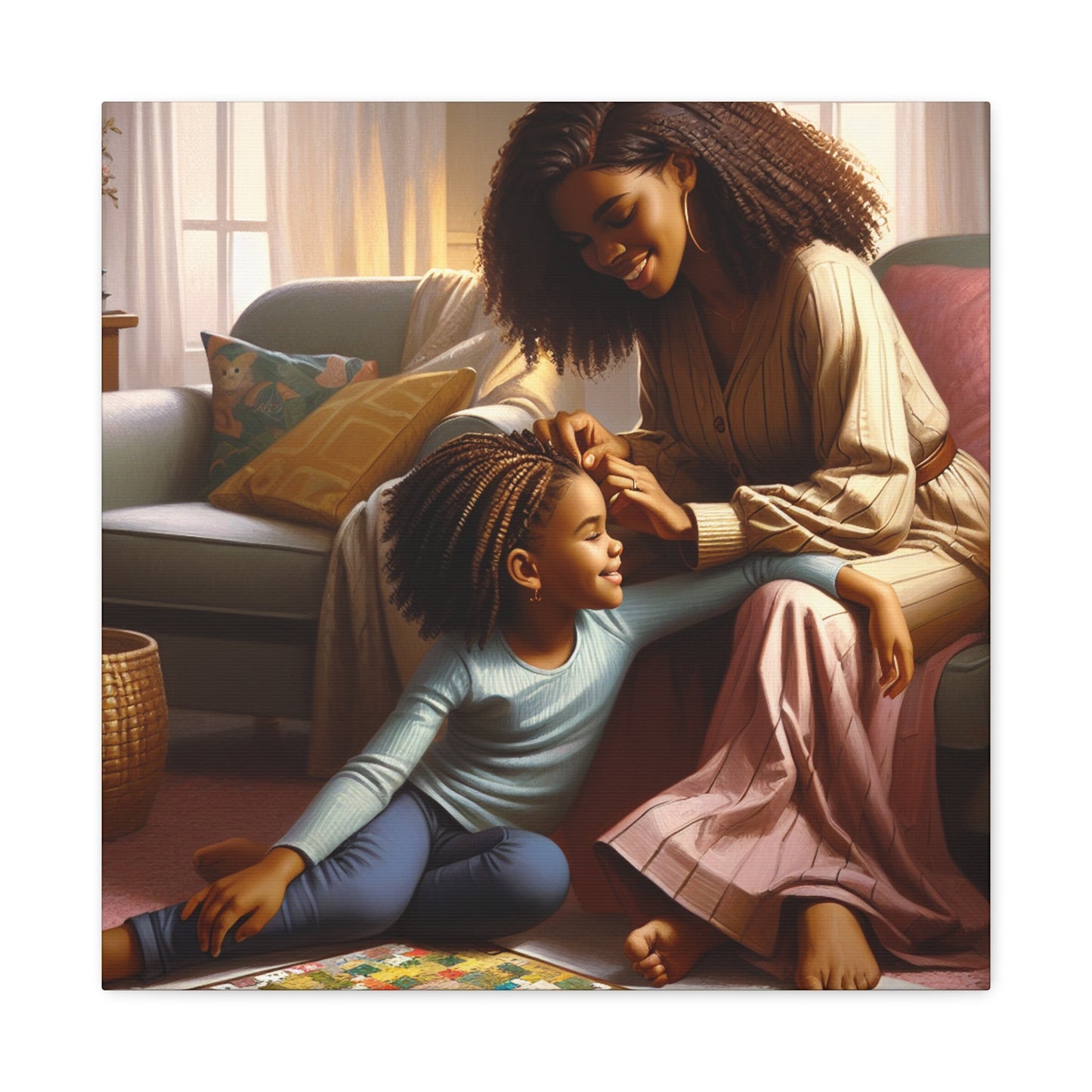 "Love and Comfort in Home" - Canvas - Authentic4Us