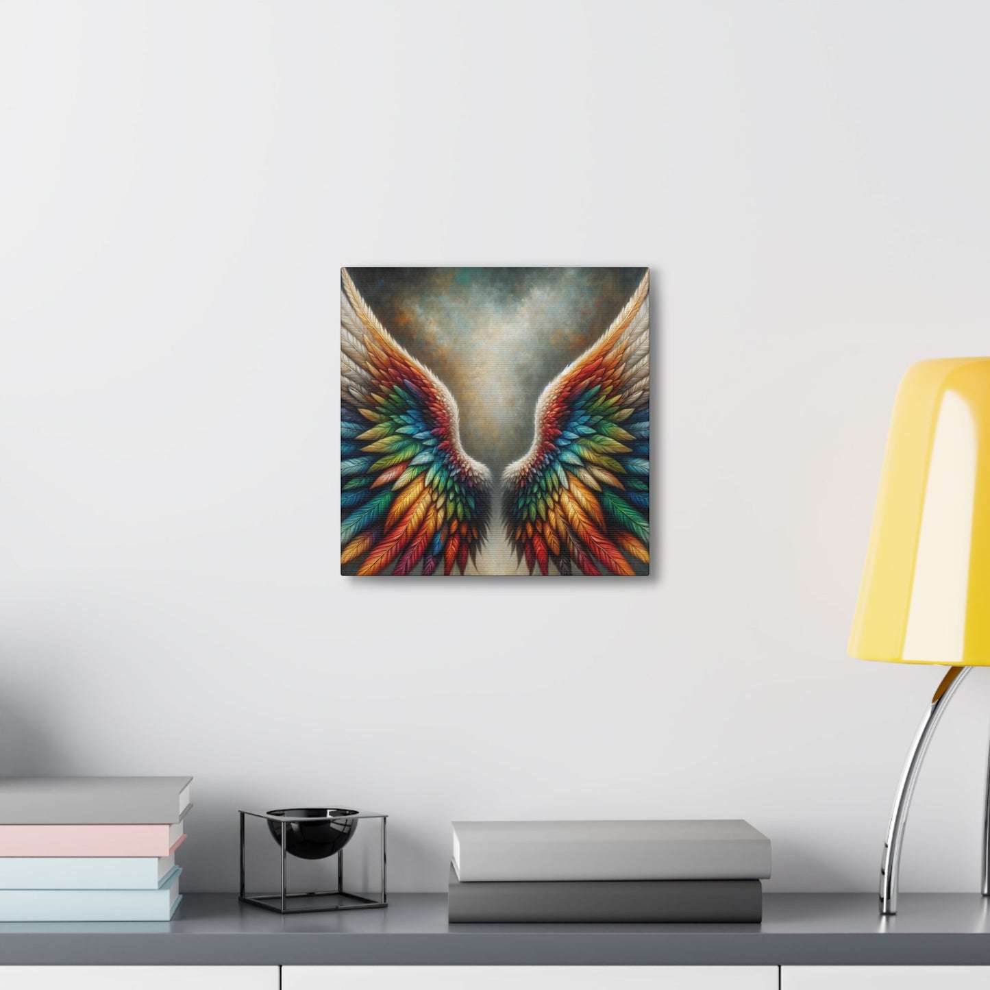 "Majestic Rainbow Wings" - Canvas - Authentic4Us