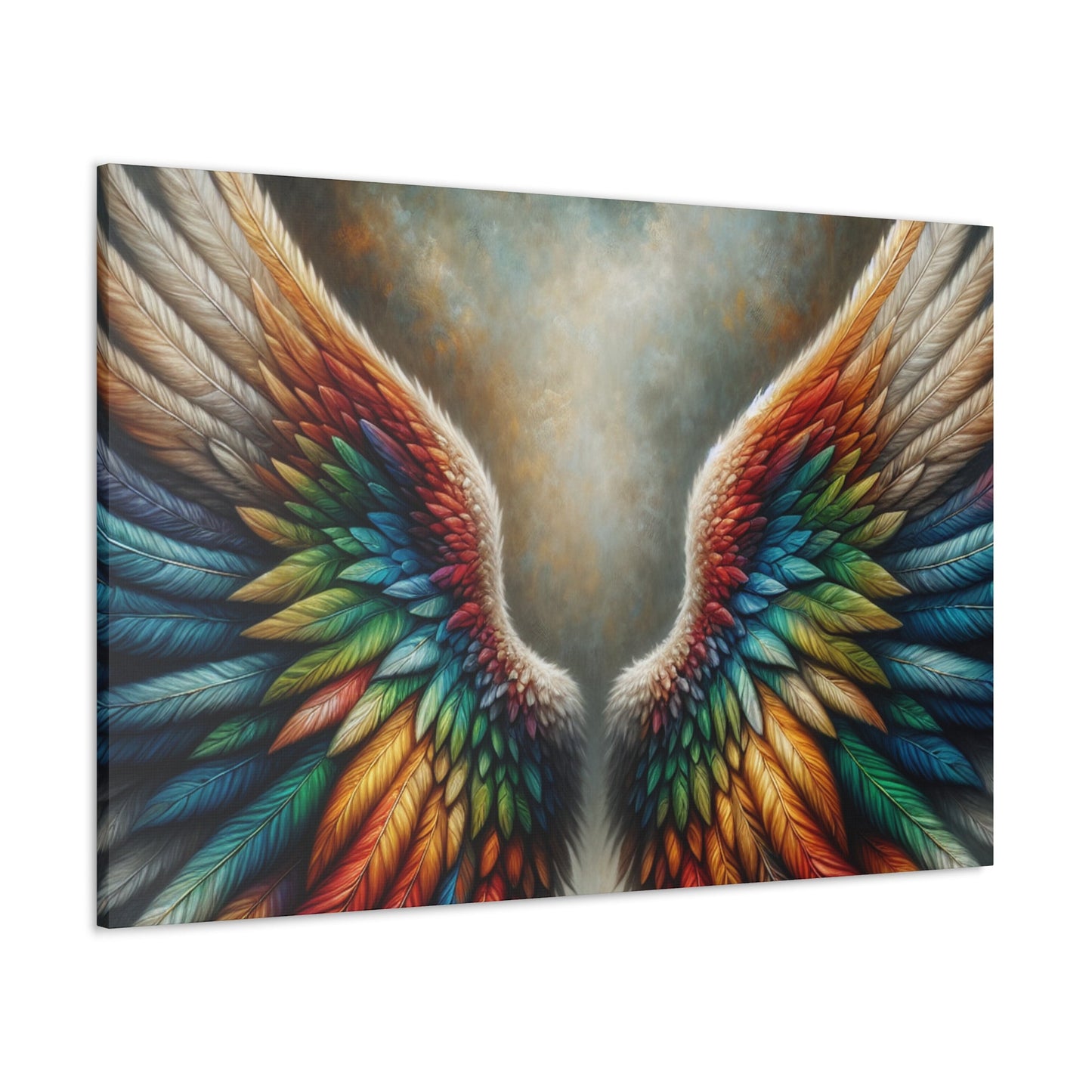 "Majestic Rainbow Wings" - Canvas - Authentic4Us