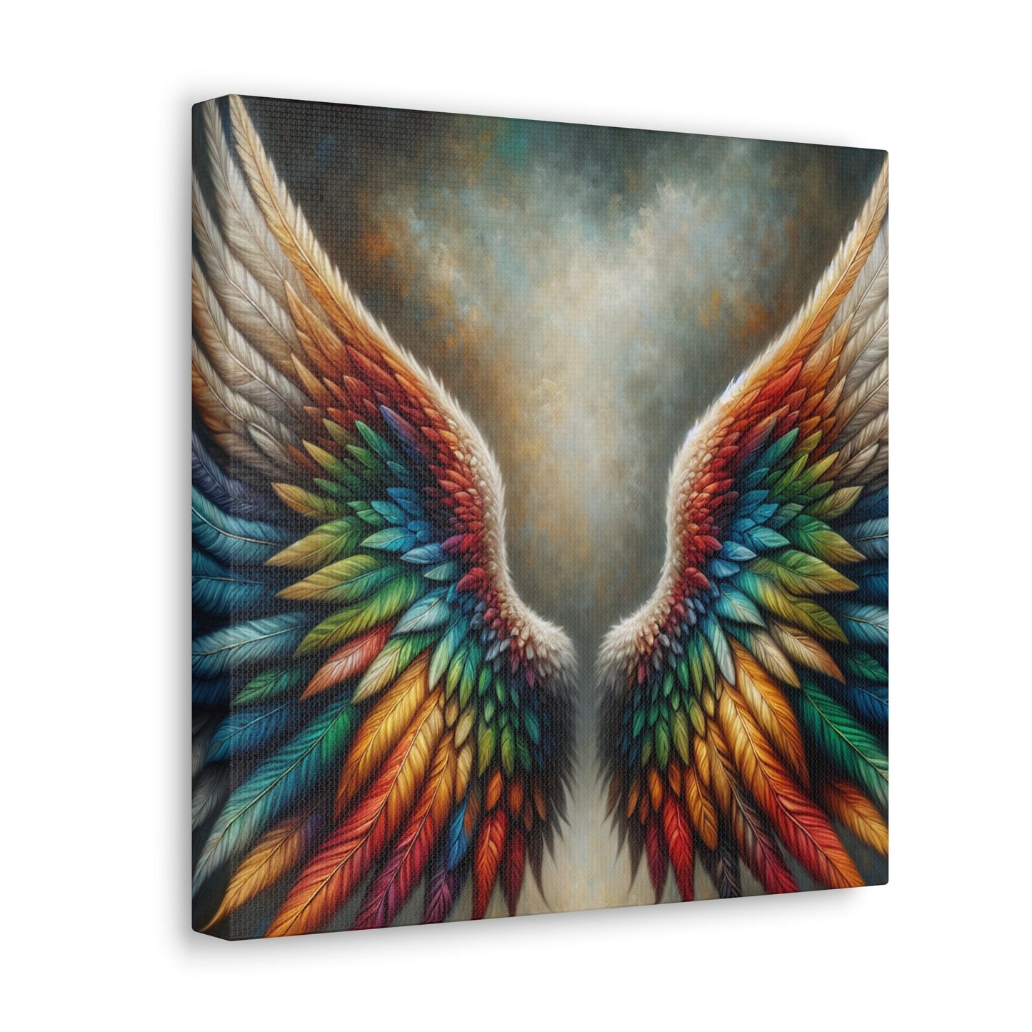 "Majestic Rainbow Wings" - Canvas - Authentic4Us