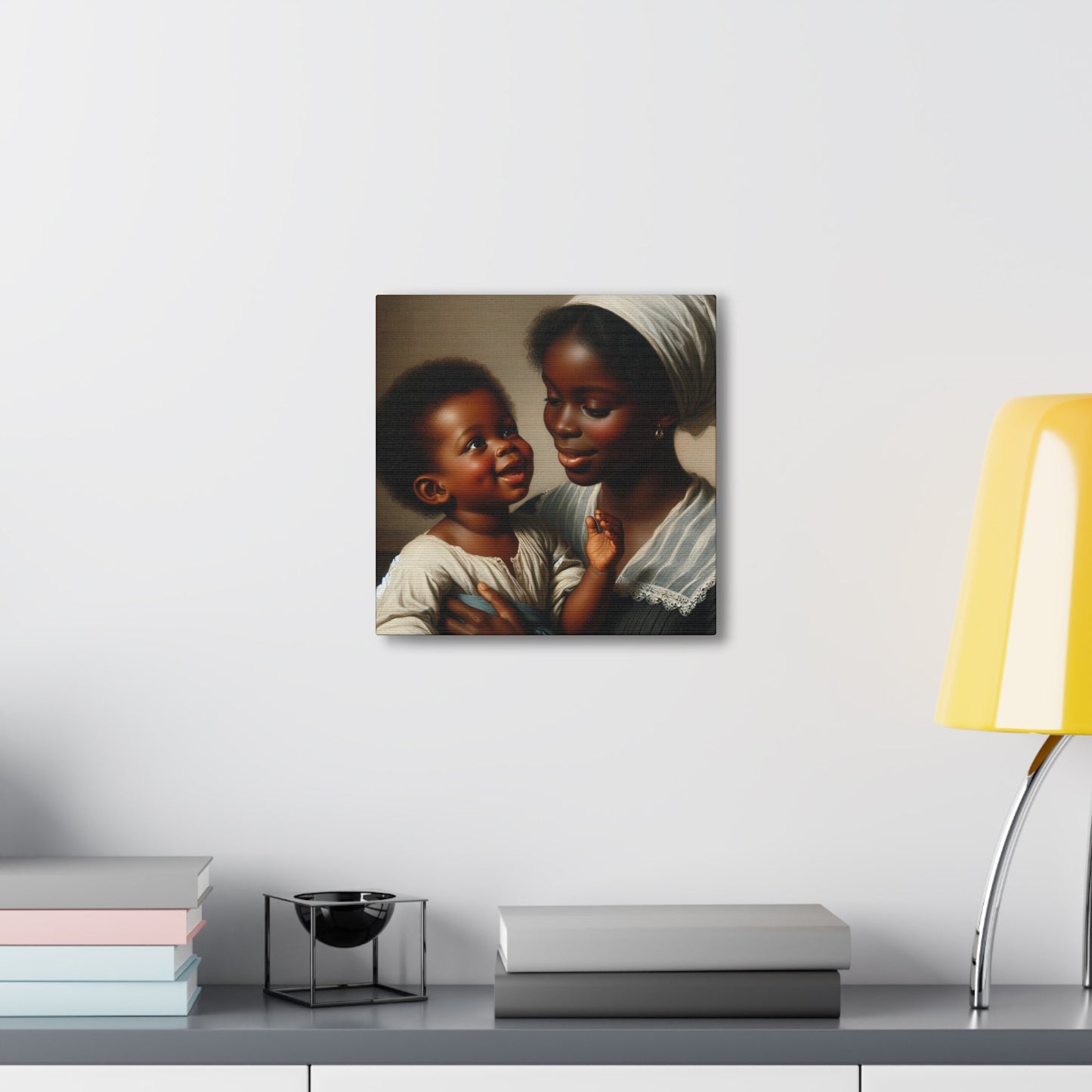 "Motherly Love: A Joyful Connection" - Canvas - Authentic4Us