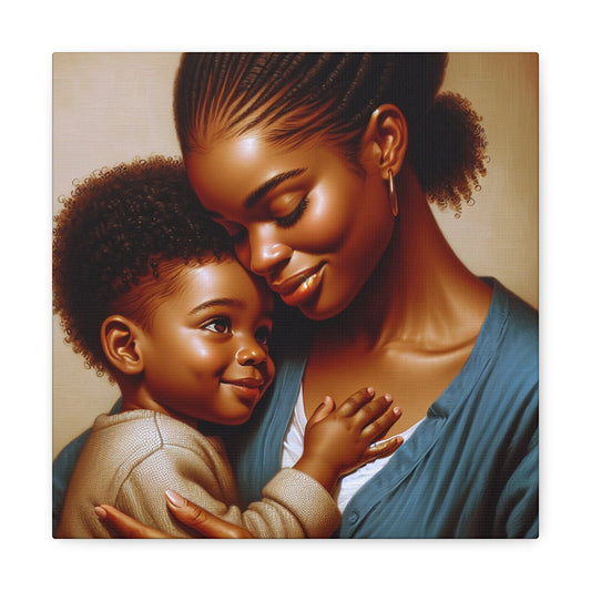 "Motherly Love in Serenity" - Canvas - Authentic4Us