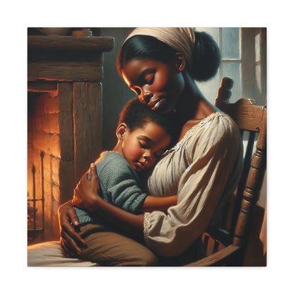 "Mother's Love in Historic Setting" - Canvas - Authentic4Us