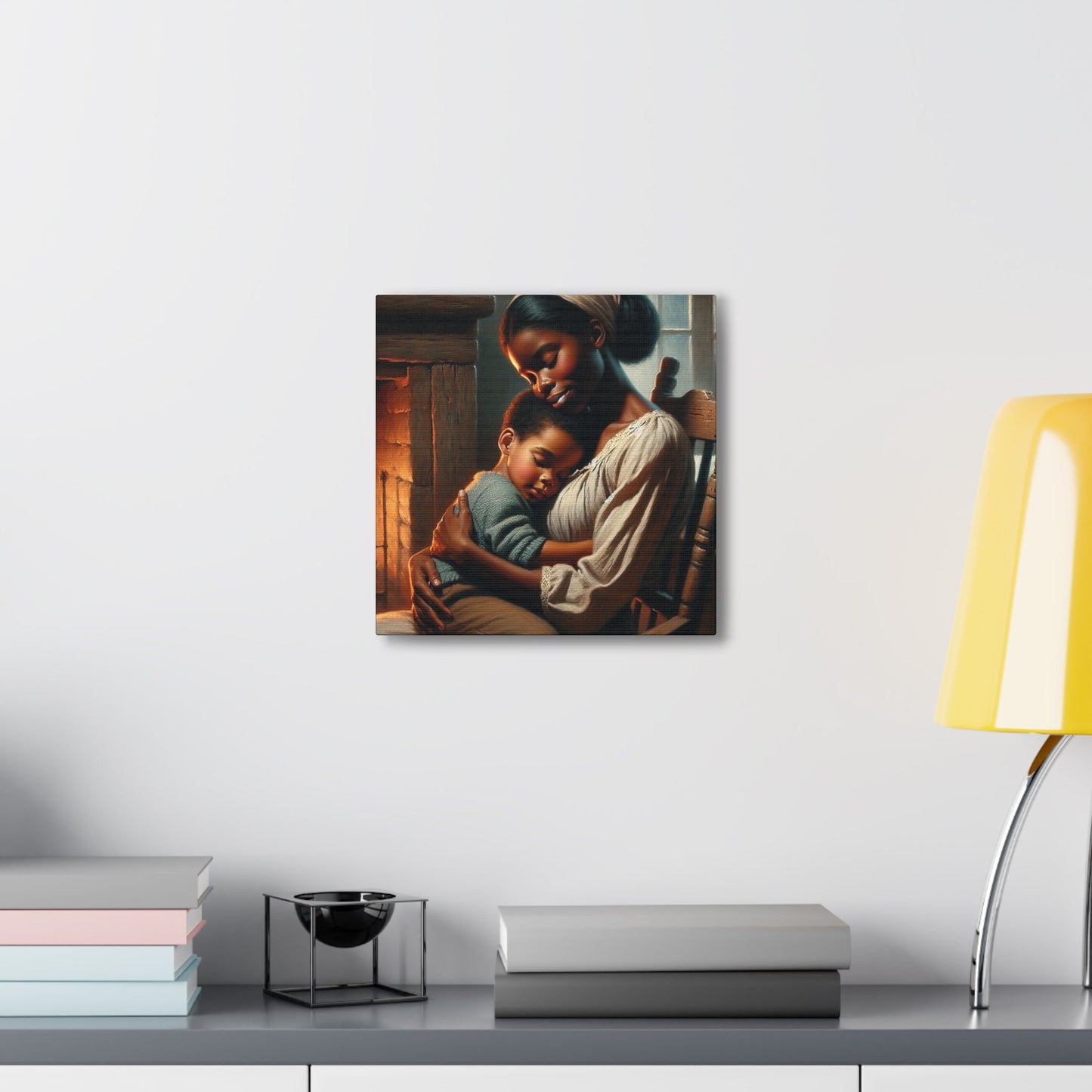 "Mother's Love in Historic Setting" - Canvas - Authentic4Us