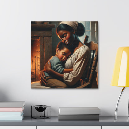 "Mother's Love in Historic Setting" - Canvas - Authentic4Us