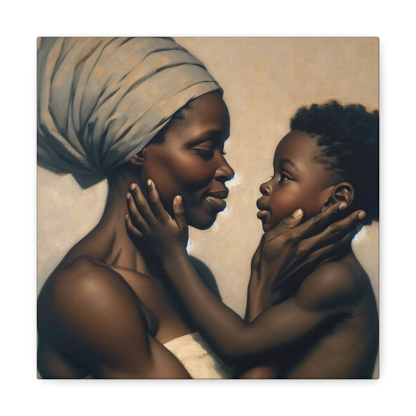 "Pure Love: Mother and Child" - Canvas - Authentic4Us