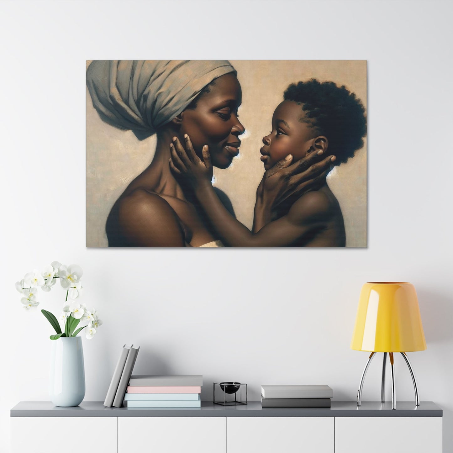 "Pure Love: Mother and Child" - Canvas - Authentic4Us