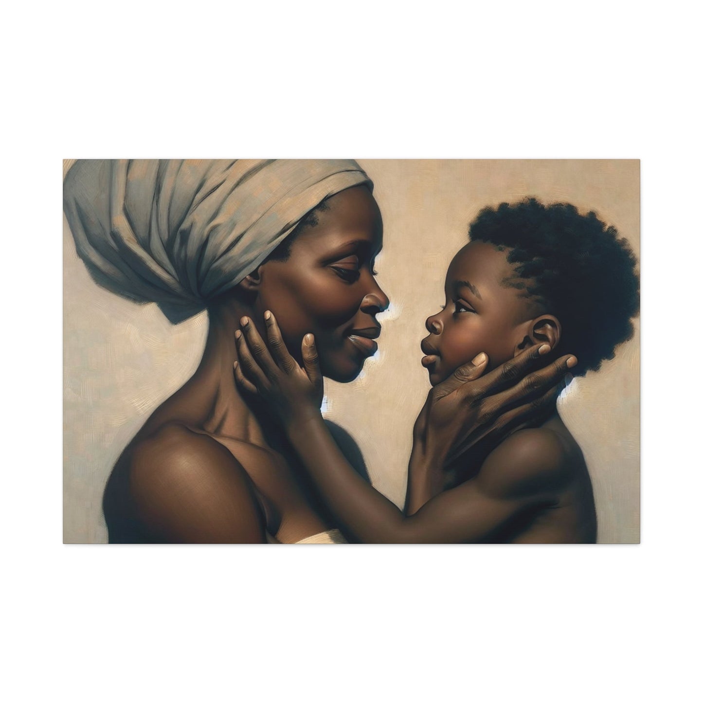 "Pure Love: Mother and Child" - Canvas - Authentic4Us