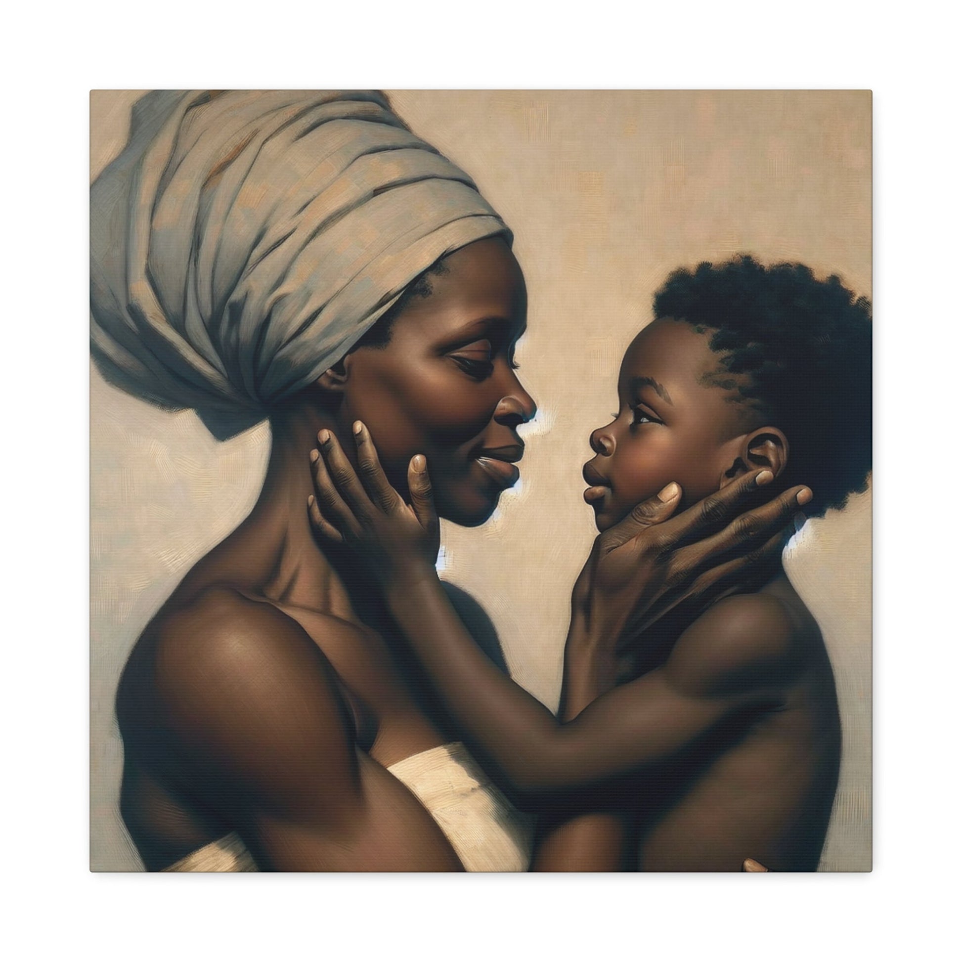 "Pure Love: Mother and Child" - Canvas - Authentic4Us