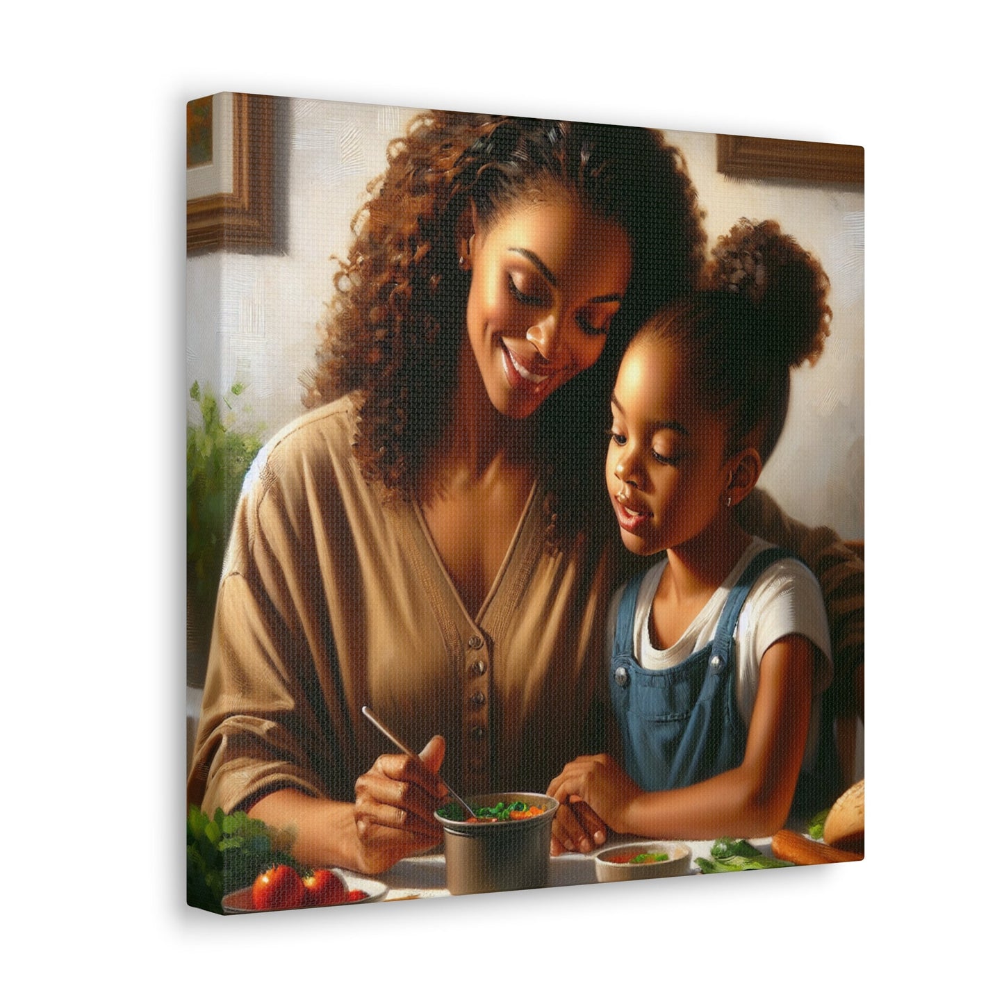 "Radiant Love at the Table" - Canvas - Authentic4Us