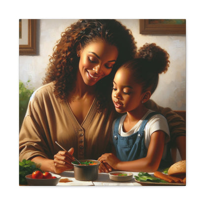 "Radiant Love at the Table" - Canvas - Authentic4Us