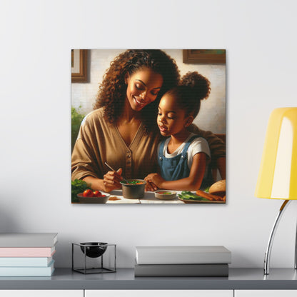 "Radiant Love at the Table" - Canvas - Authentic4Us