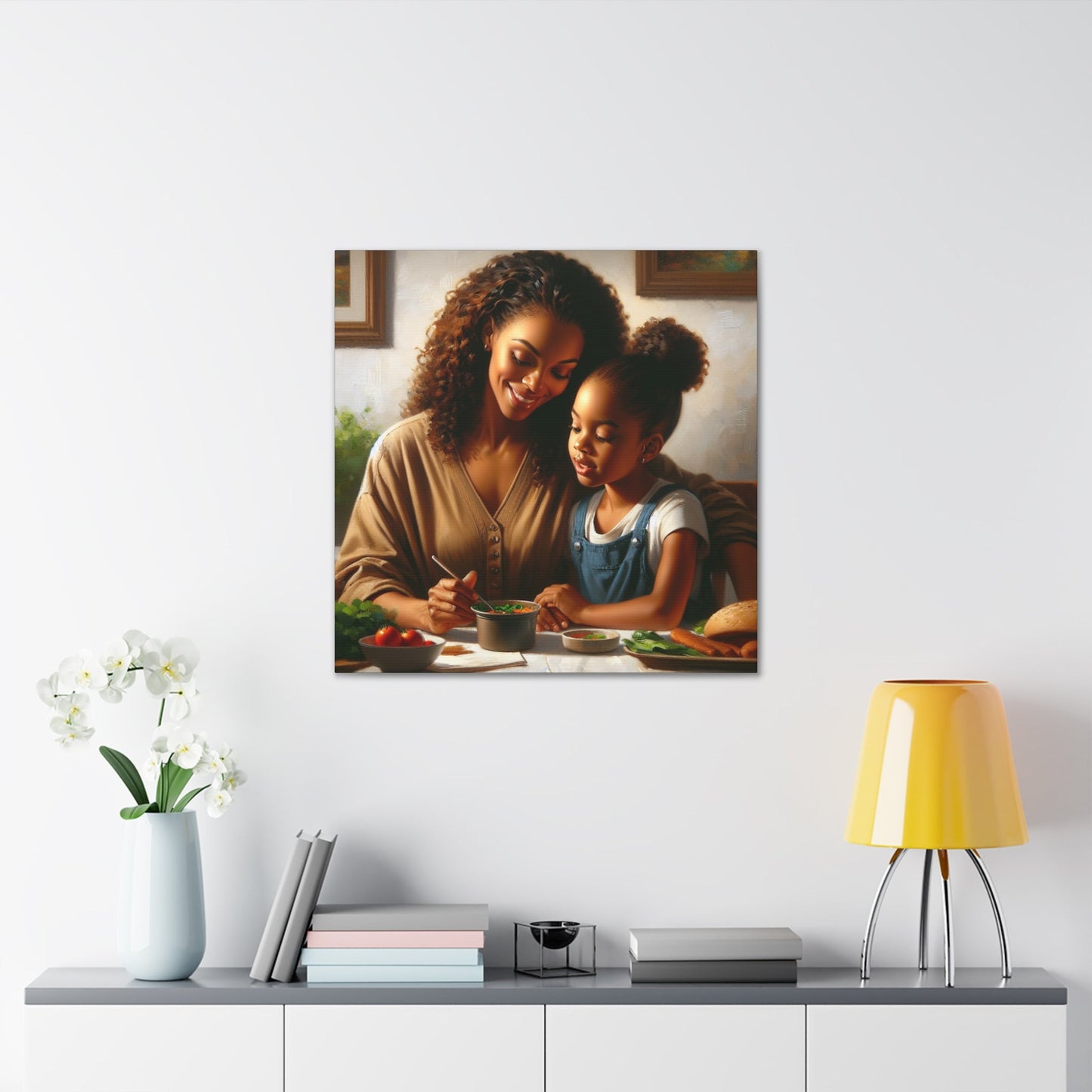 "Radiant Love at the Table" - Canvas - Authentic4Us