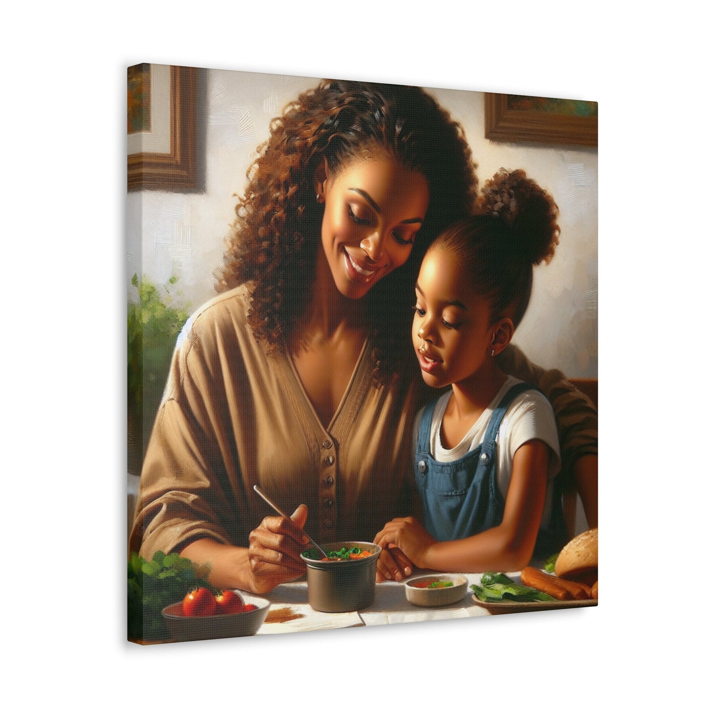 "Radiant Love at the Table" - Canvas - Authentic4Us