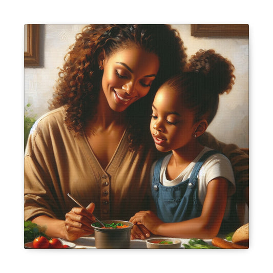 "Radiant Love at the Table" - Canvas - Authentic4Us