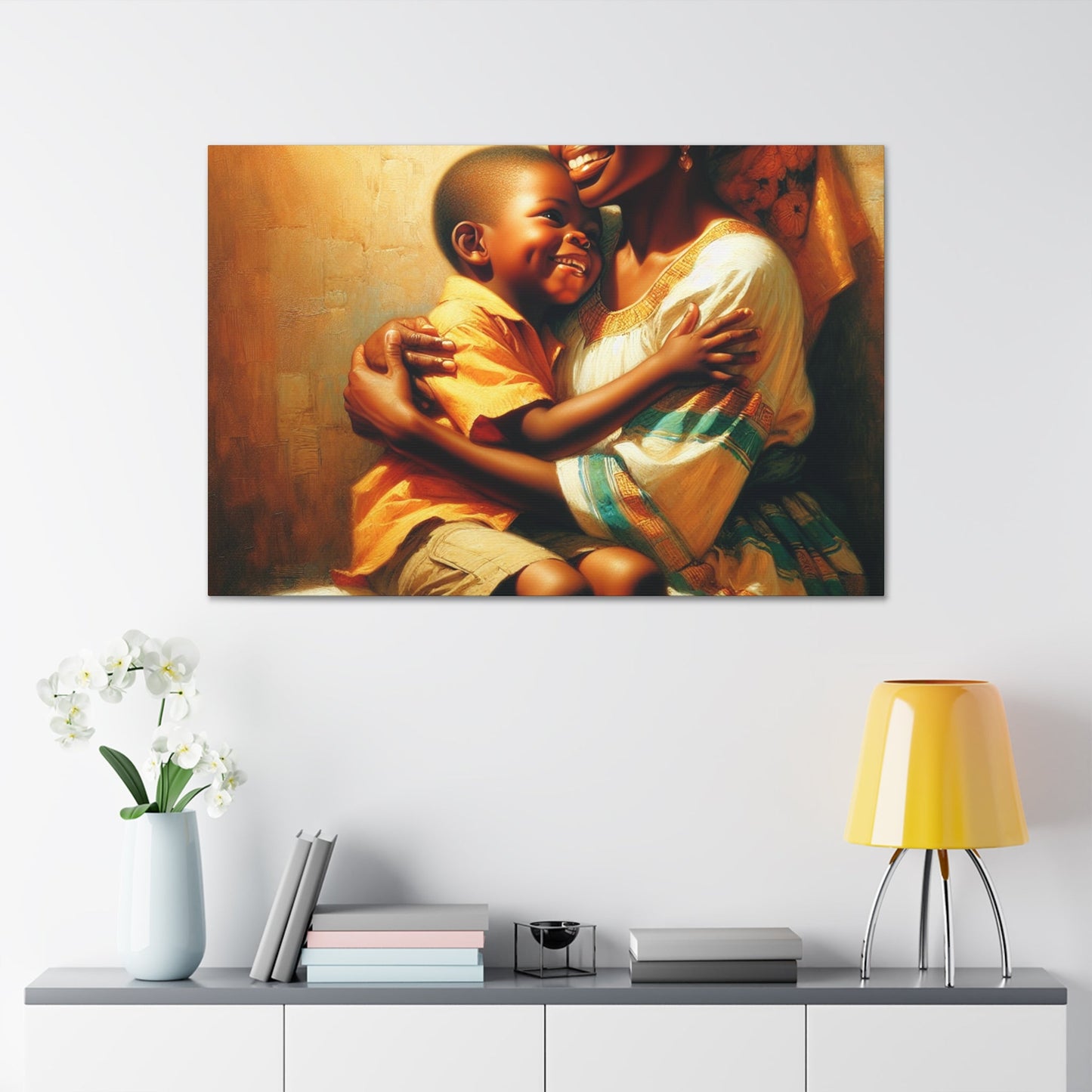 "Radiant Love Embrace" - Canvas - Authentic4Us