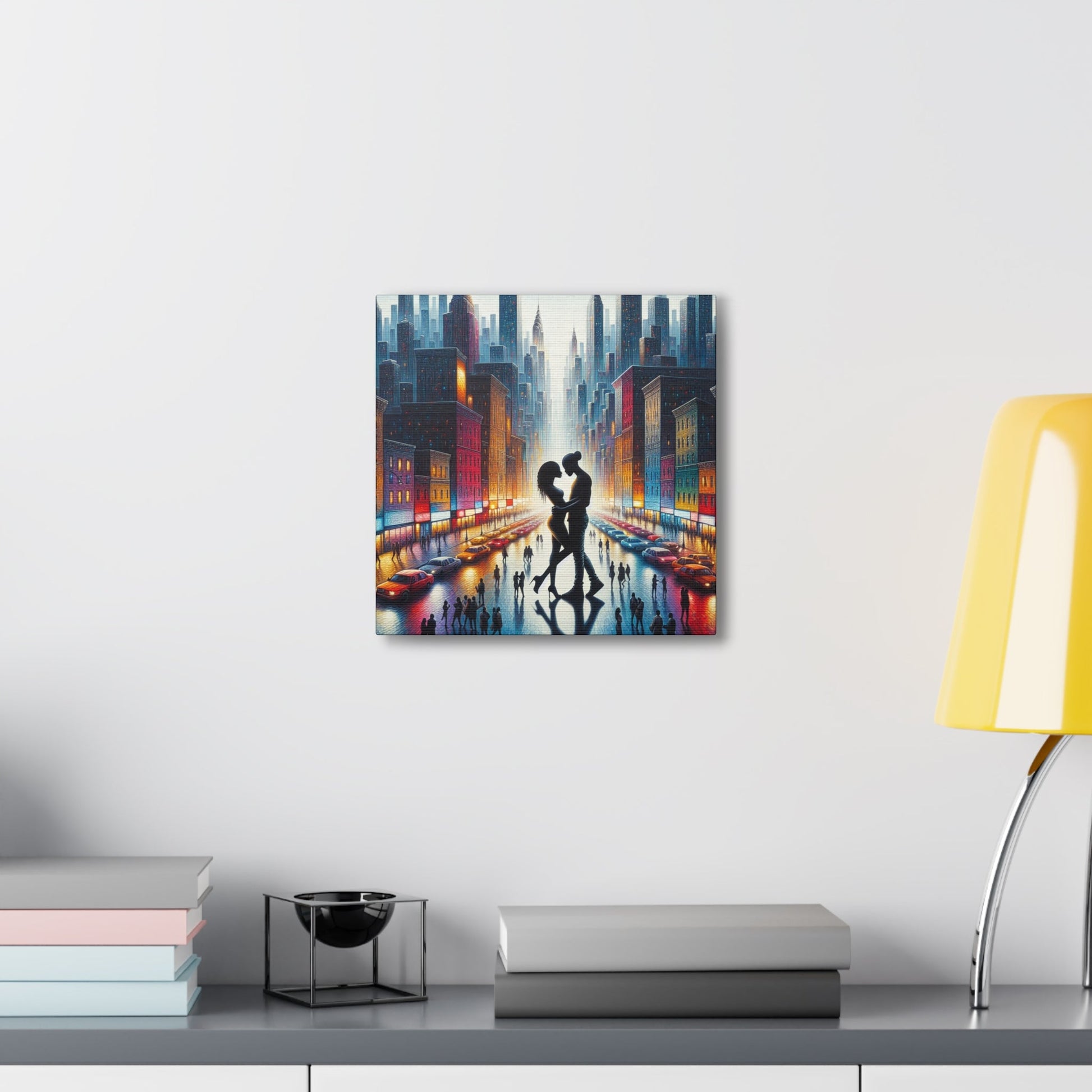 "Rainy Night Romance" - Canvas - Authentic4Us