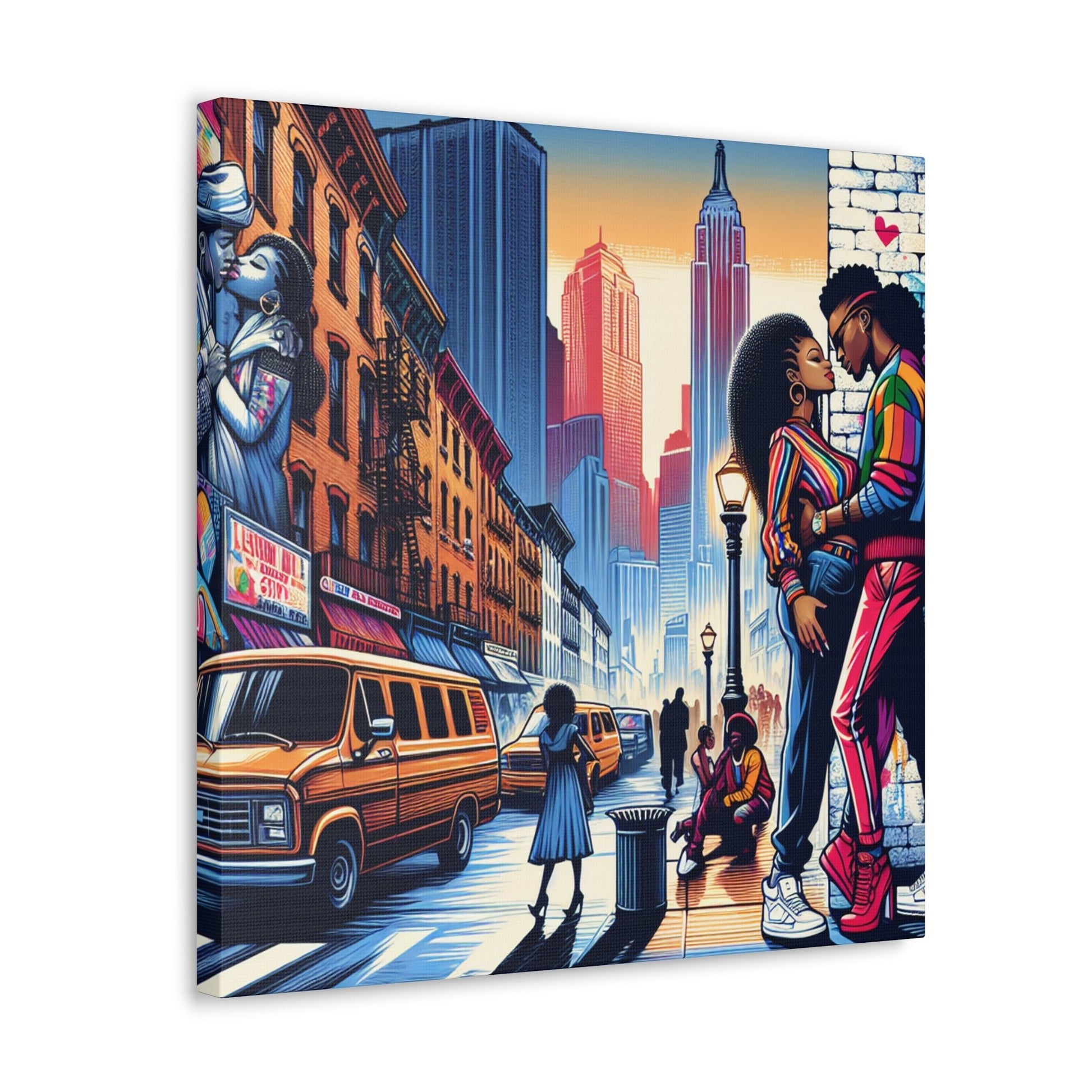 "Romantic Urban Serenade" - Canvas - Authentic4Us