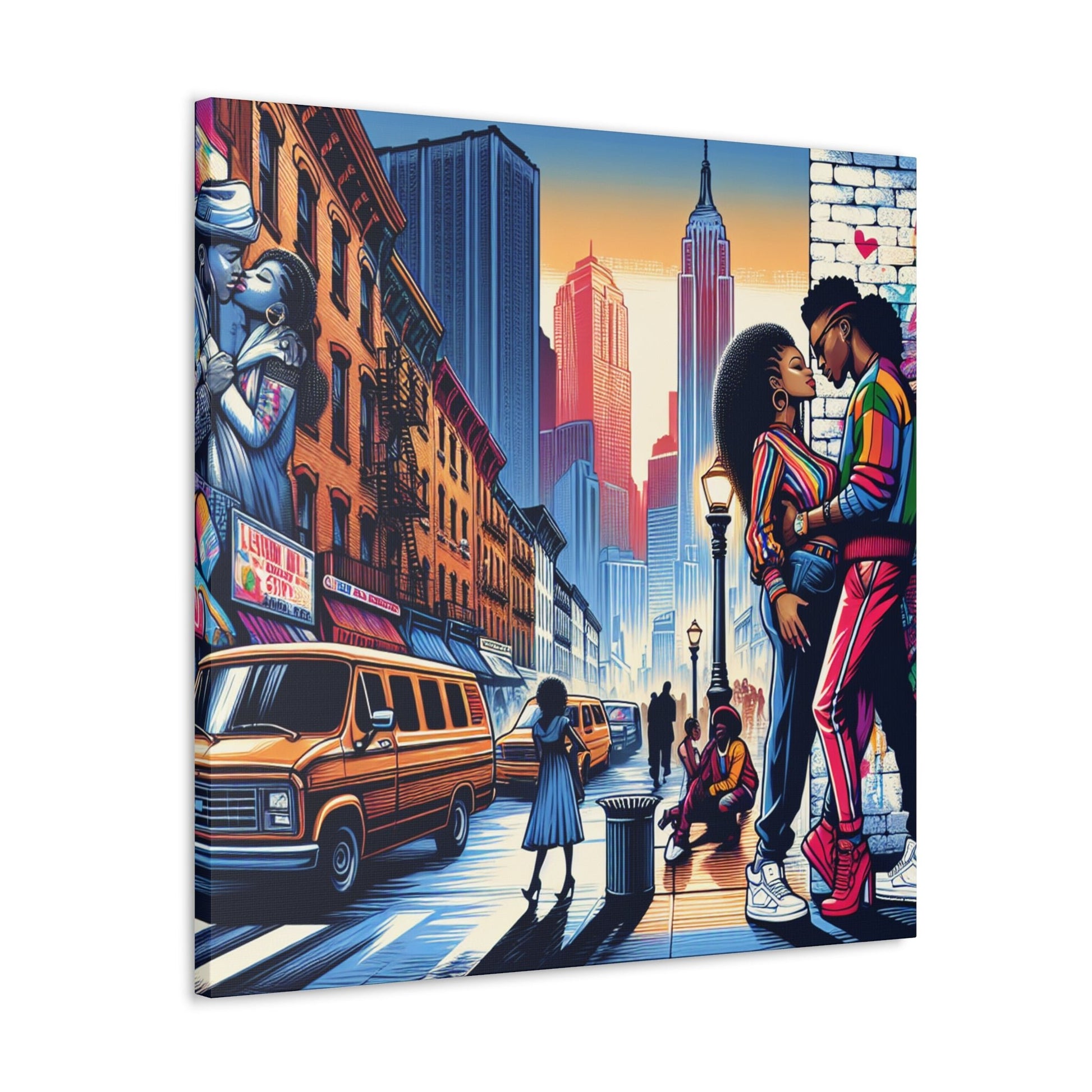 "Romantic Urban Serenade" - Canvas - Authentic4Us