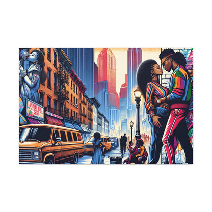 "Romantic Urban Serenade" - Canvas - Authentic4Us