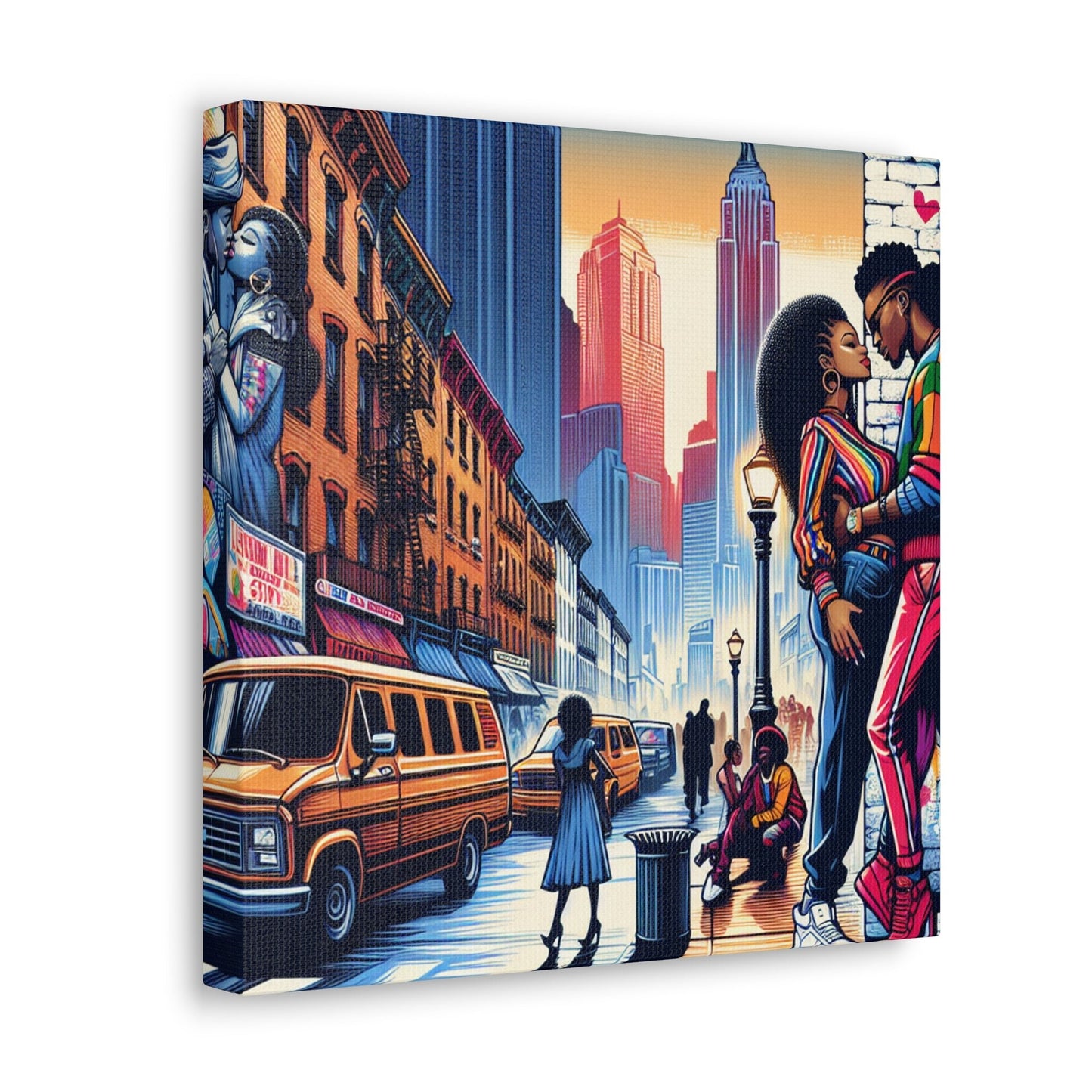 "Romantic Urban Serenade" - Canvas - Authentic4Us