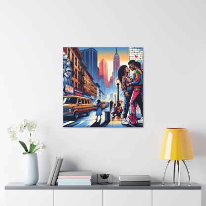 "Romantic Urban Serenade" - Canvas - Authentic4Us