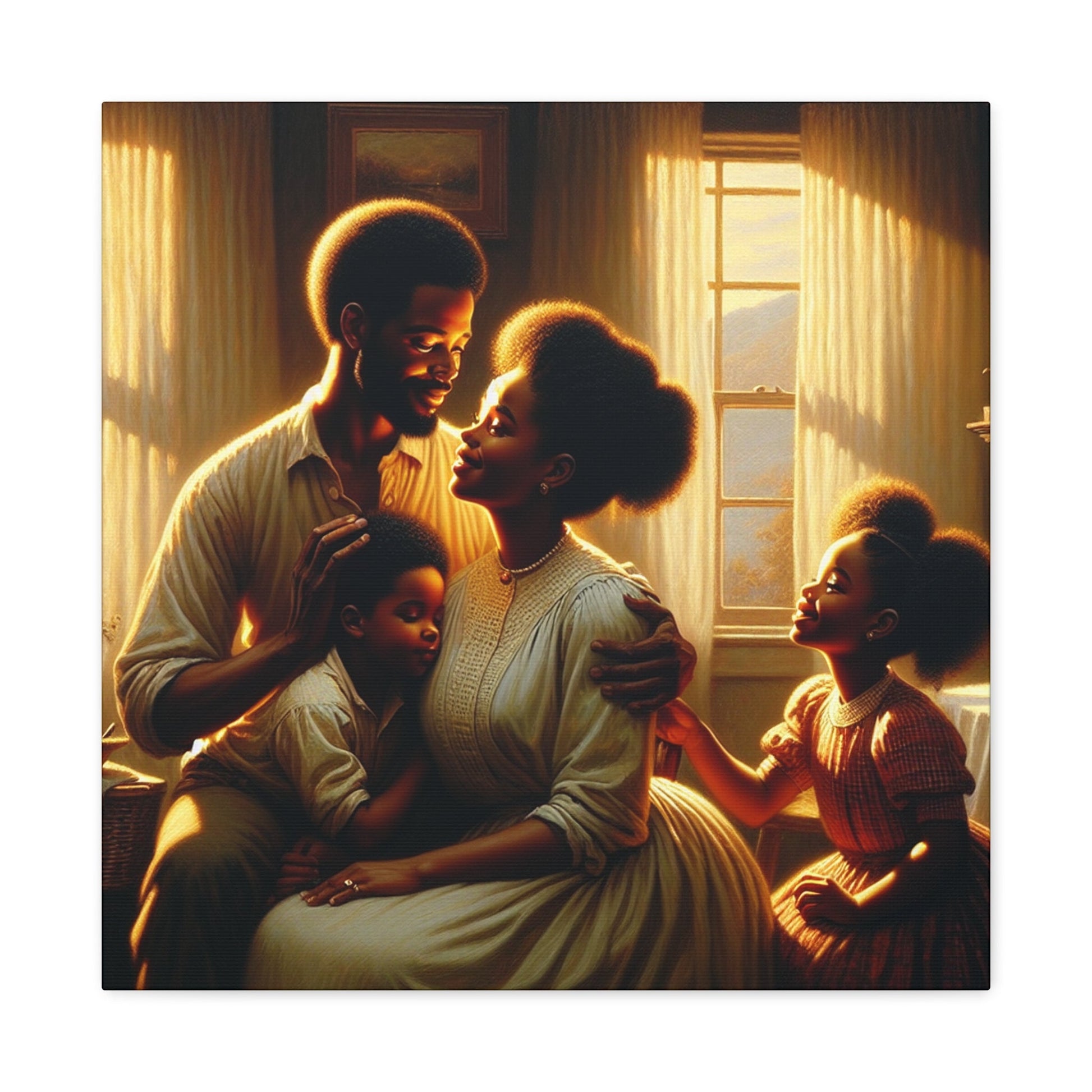 "Sacred Family Serenity" - Canvas - Authentic4Us