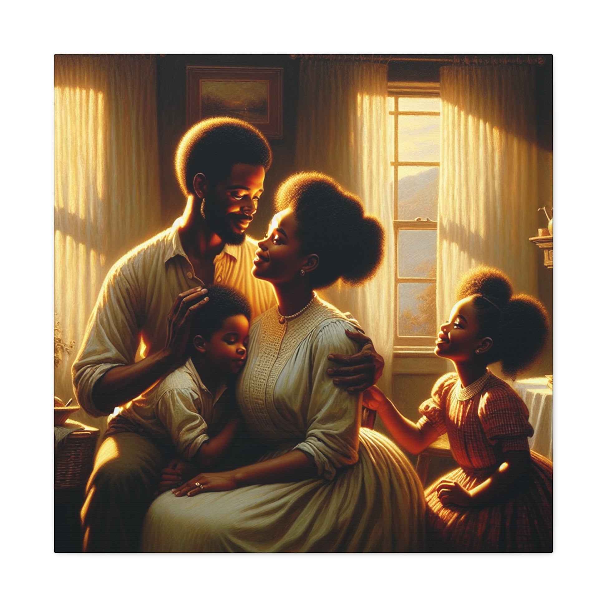 "Sacred Family Serenity" - Canvas - Authentic4Us