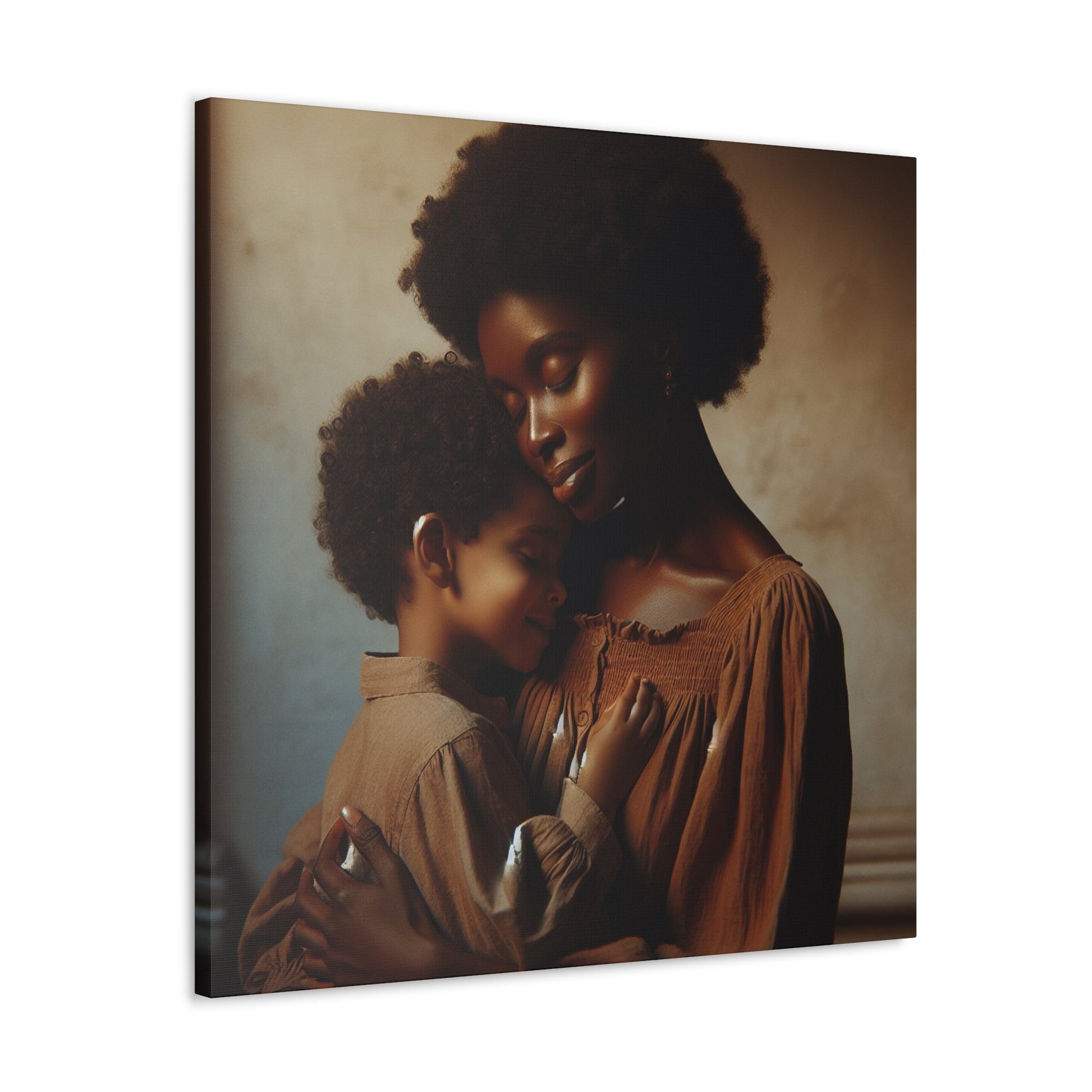 "Serene Embrace: A Photographic Moment" - Canvas - Authentic4Us