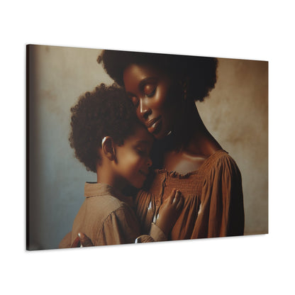 "Serene Embrace: A Photographic Moment" - Canvas - Authentic4Us