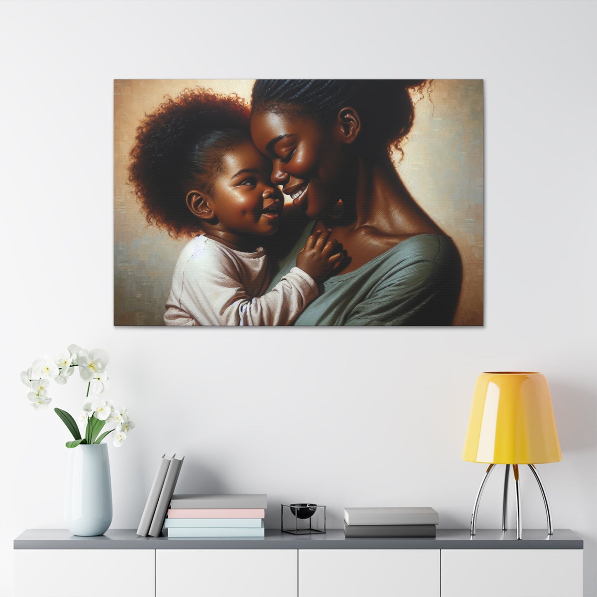 "Serene Mother's Love" - Canvas - Authentic4Us