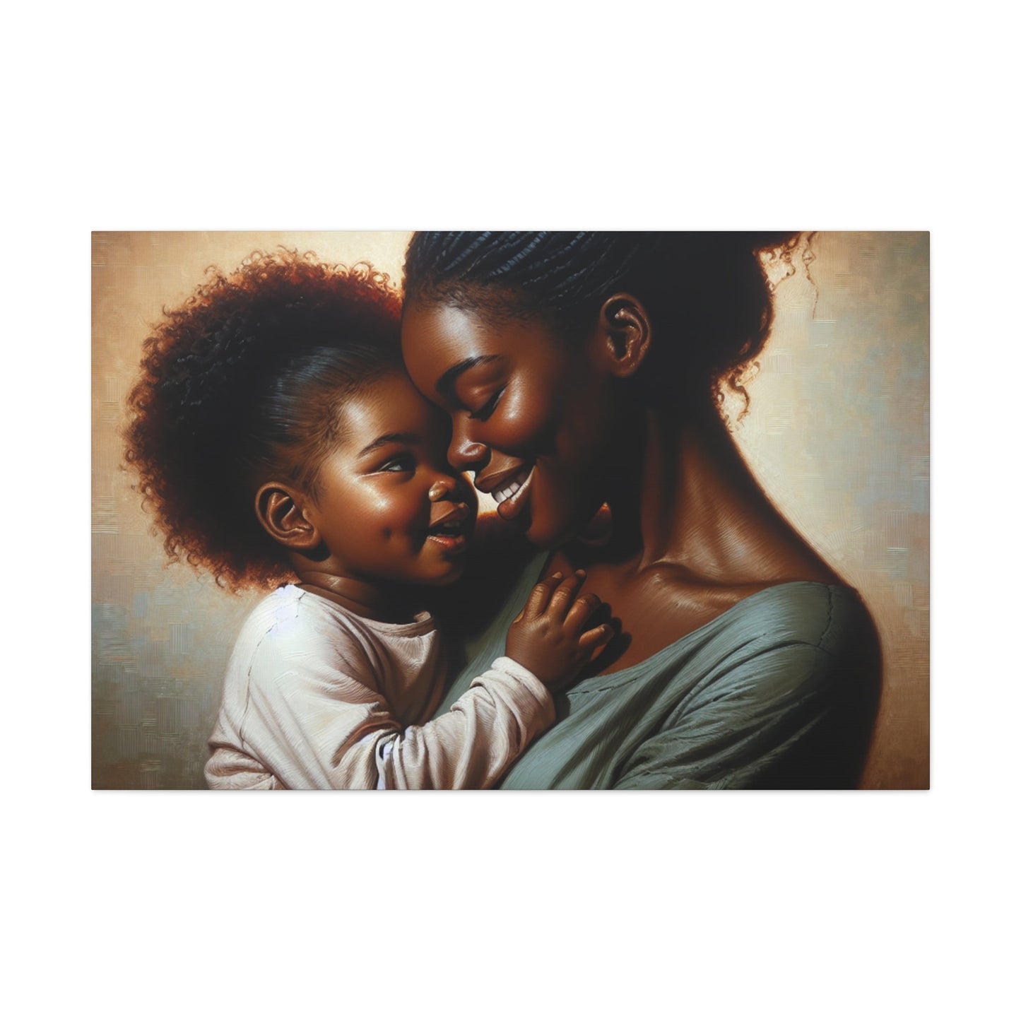 "Serene Mother's Love" - Canvas - Authentic4Us