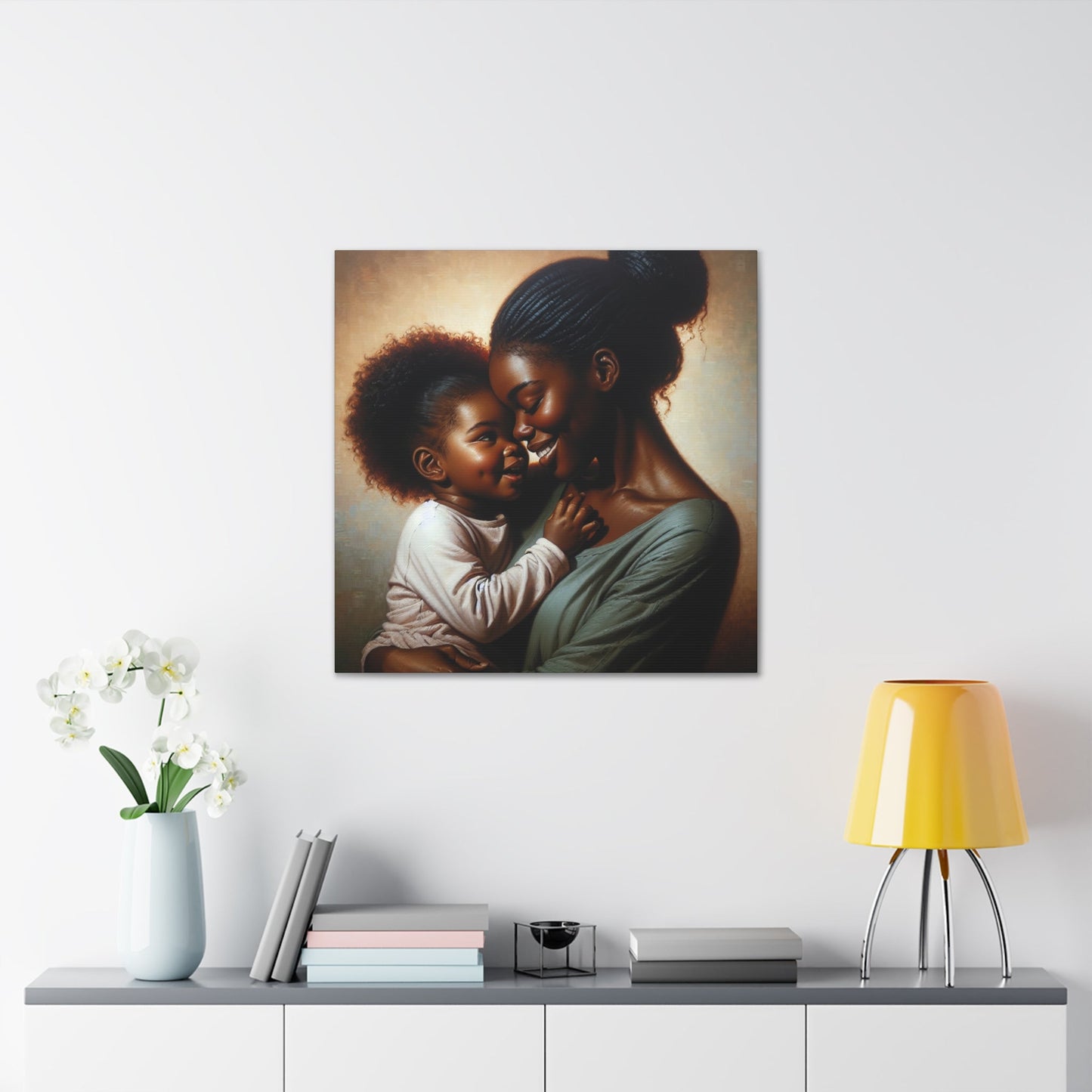 "Serene Mother's Love" - Canvas - Authentic4Us