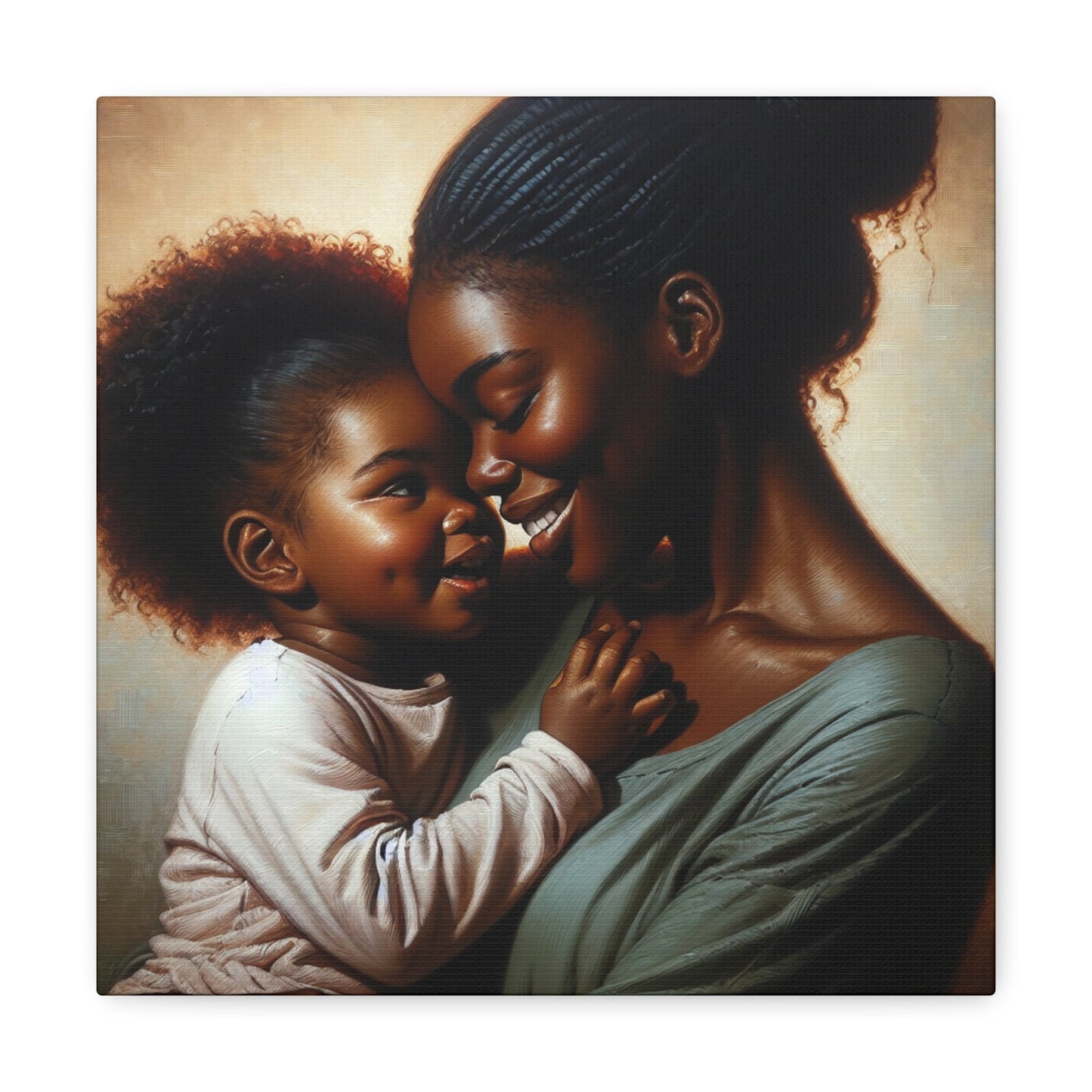 "Serene Mother's Love" - Canvas - Authentic4Us